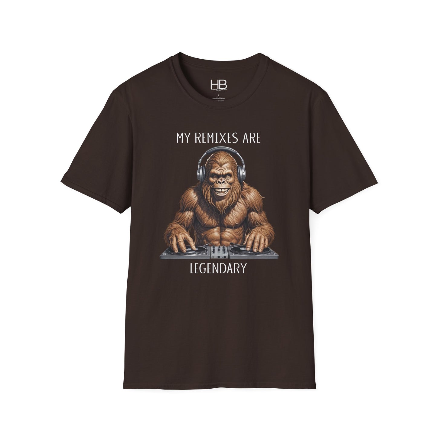 Sasquatch DJ Unisex Softstyle T-Shirt