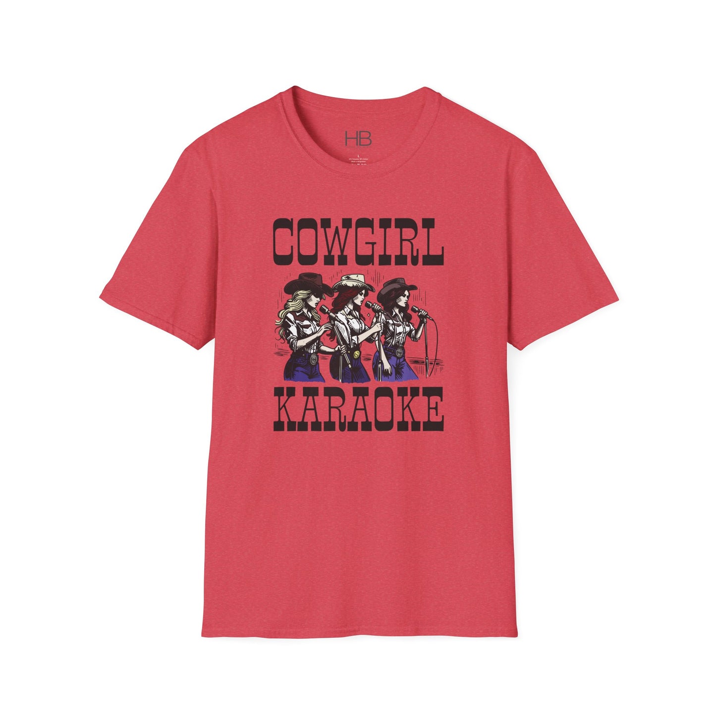 Cowgirl Karaoke Unisex Softstyle T-Shirt
