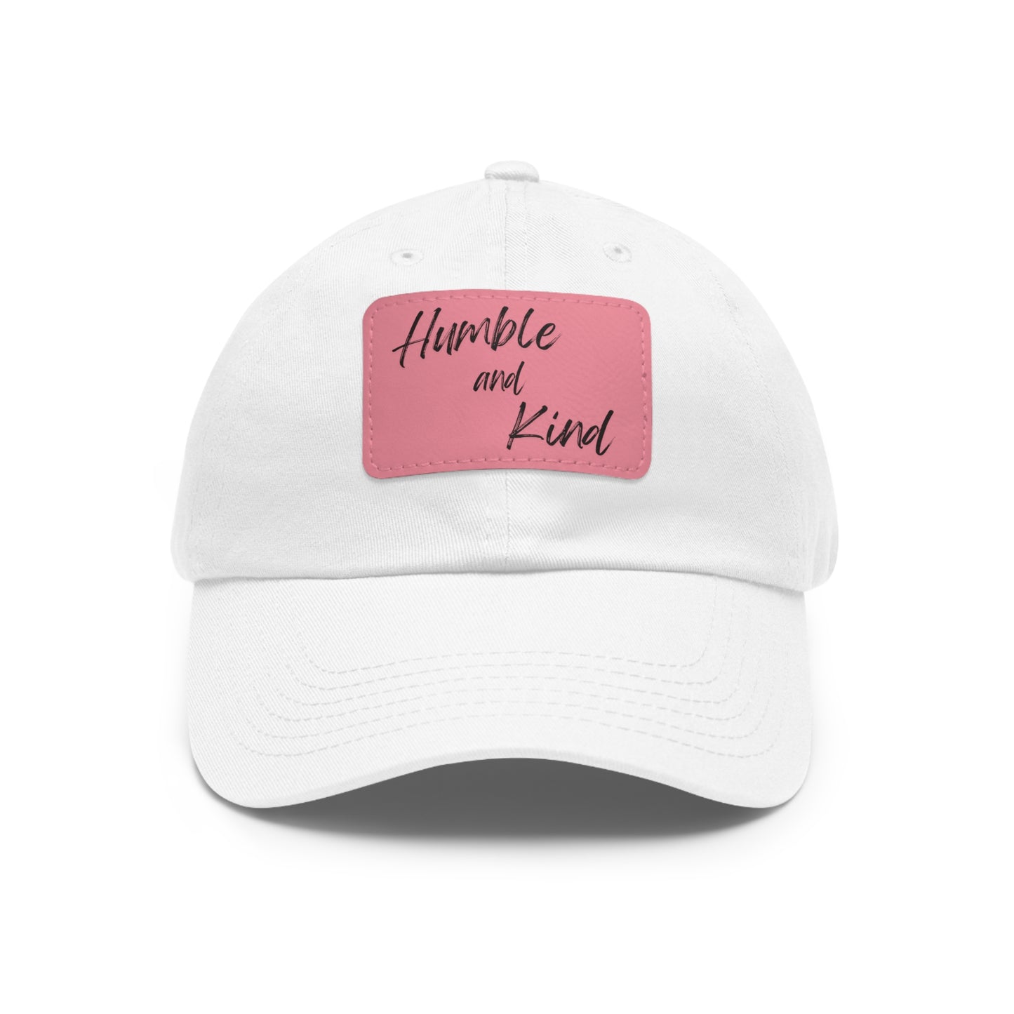 Humble and Kind Hat with Leather Patch (Rectangle)