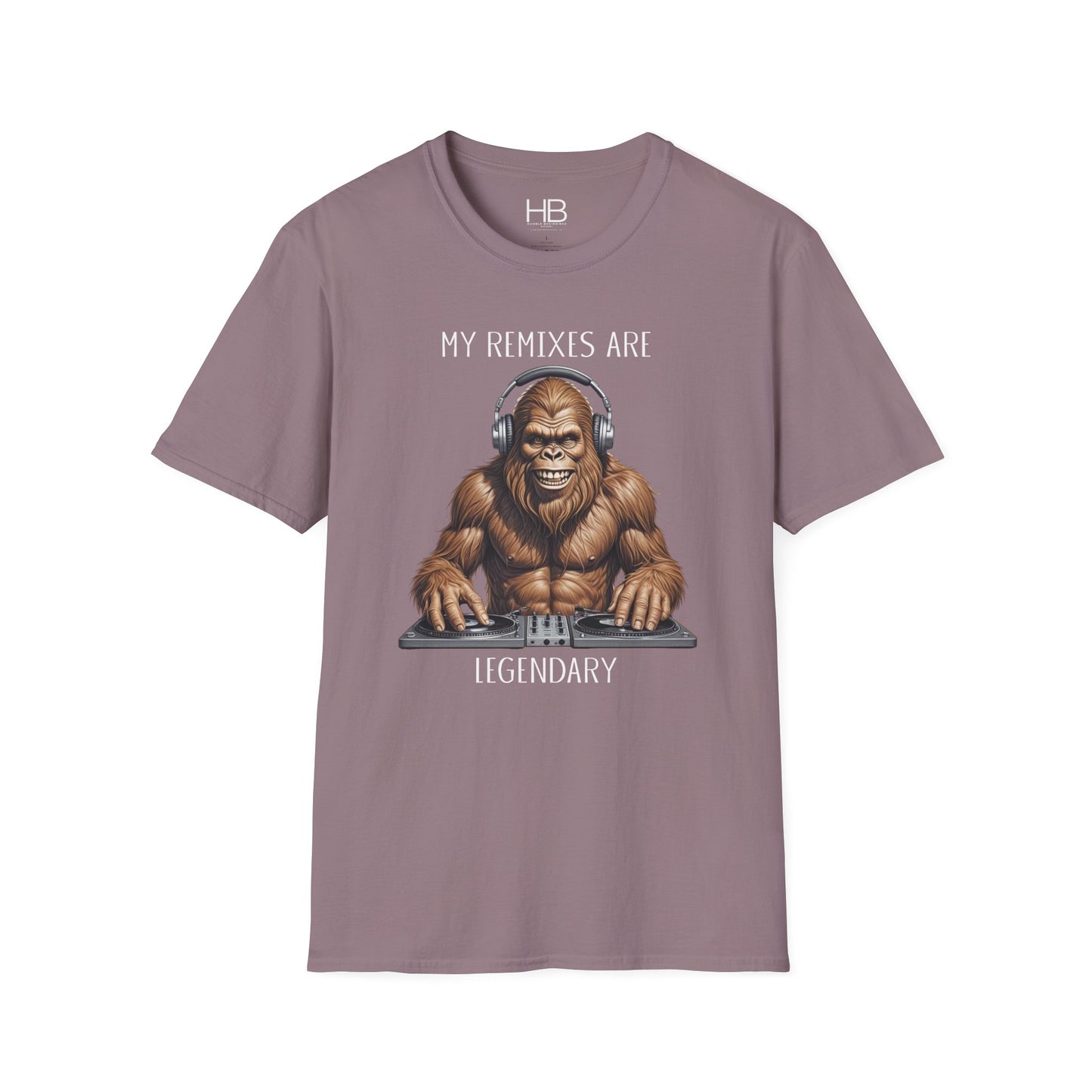 Sasquatch DJ Unisex Softstyle T-Shirt