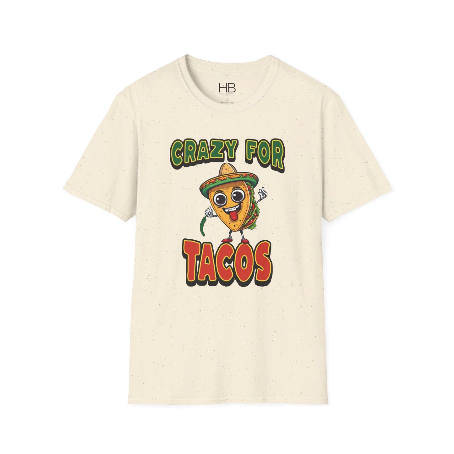 Crazy For Tacos Unisex Softstyle T-Shirt
