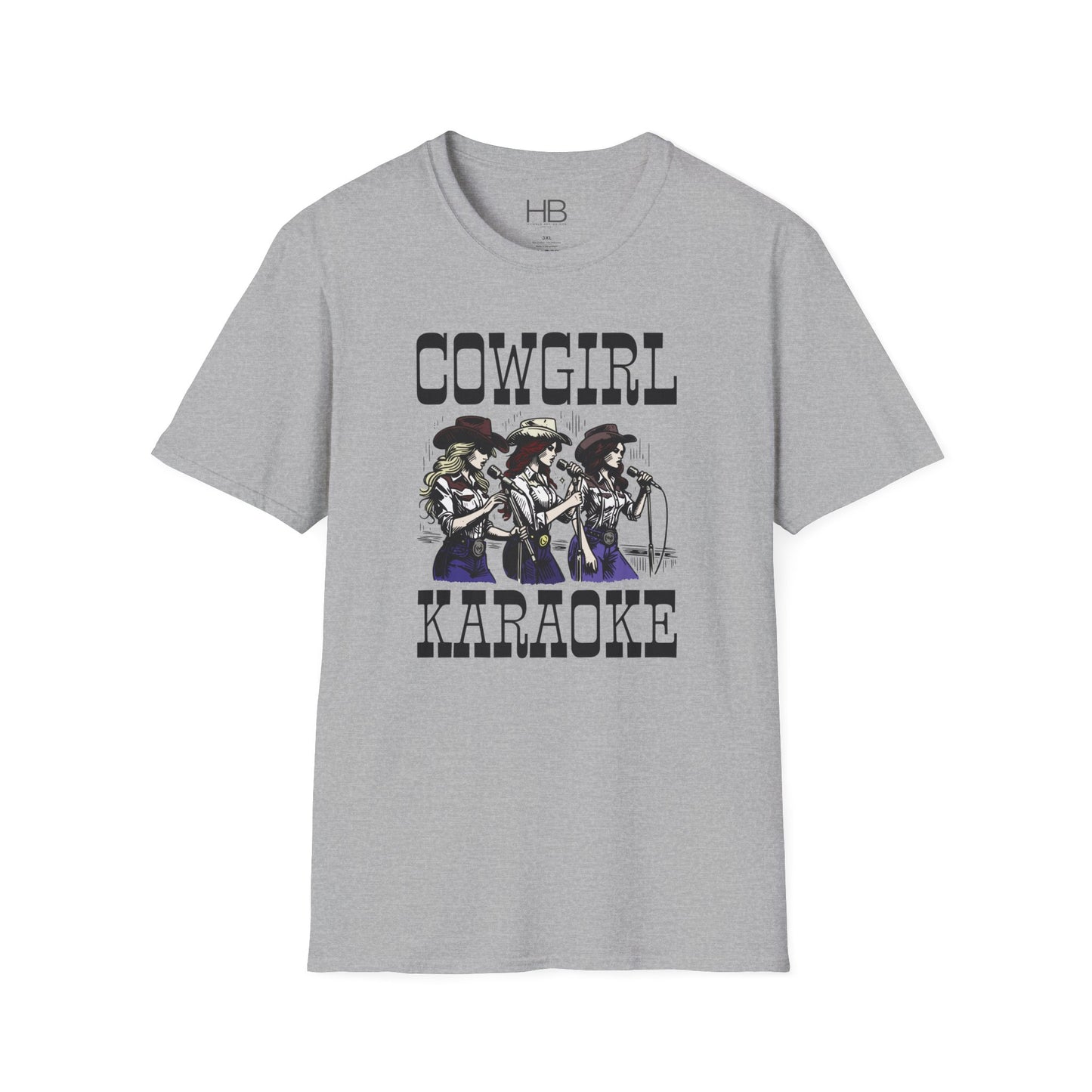 Cowgirl Karaoke Unisex Softstyle T-Shirt