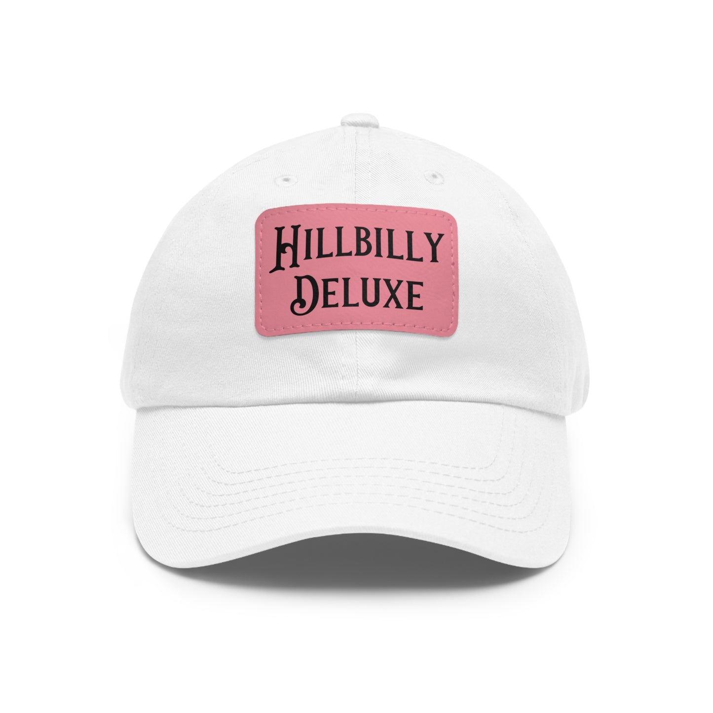 Hillbilly Deluxe Hat with Leather Patch (Rectangle)