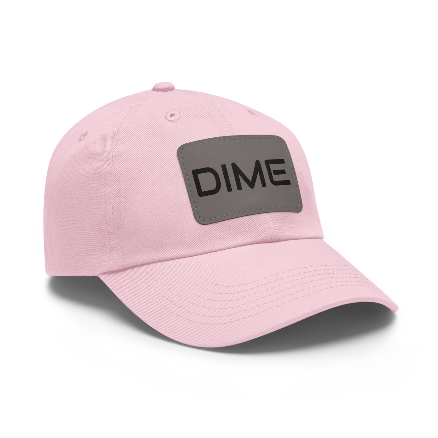Dime Hat with Leather Patch (Rectangle)