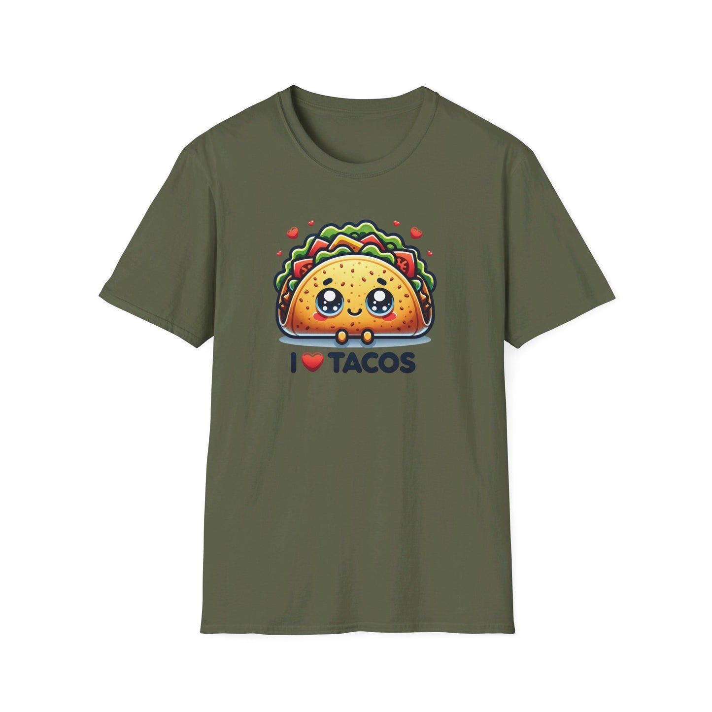 I Love Tacos Unisex Softstyle T-Shirt