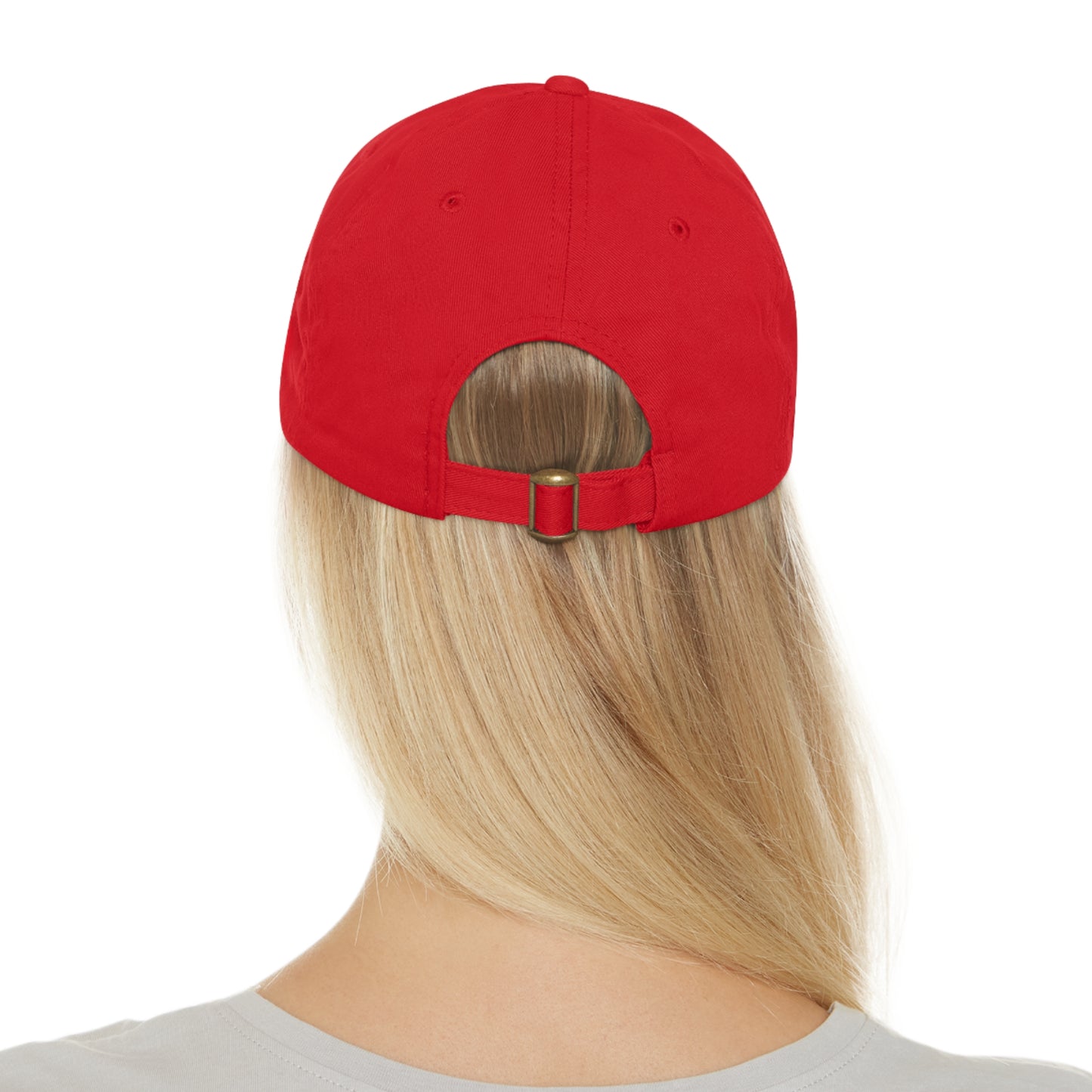 Cowgirl Bougie Hat with Leather Patch (Rectangle)