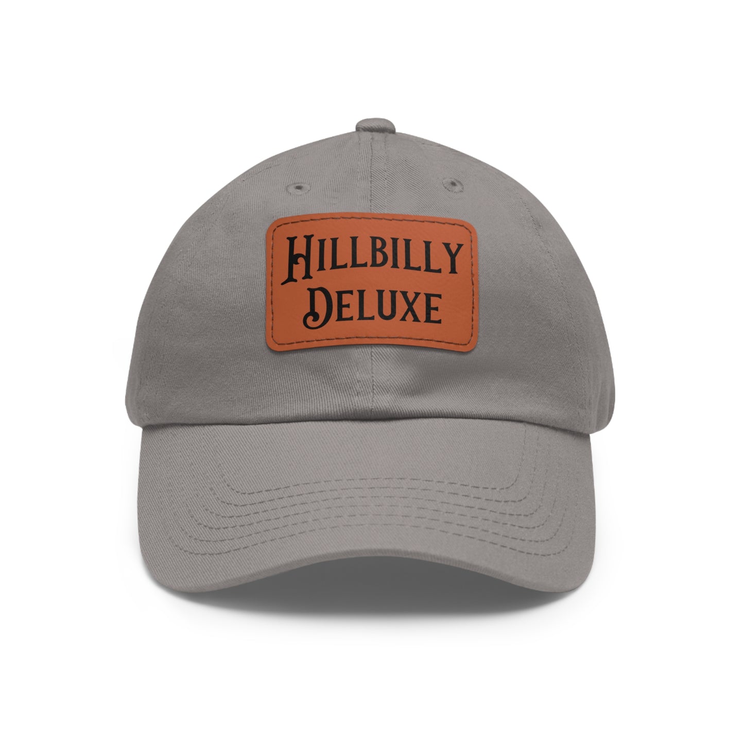 Hillbilly Deluxe Hat with Leather Patch (Rectangle)