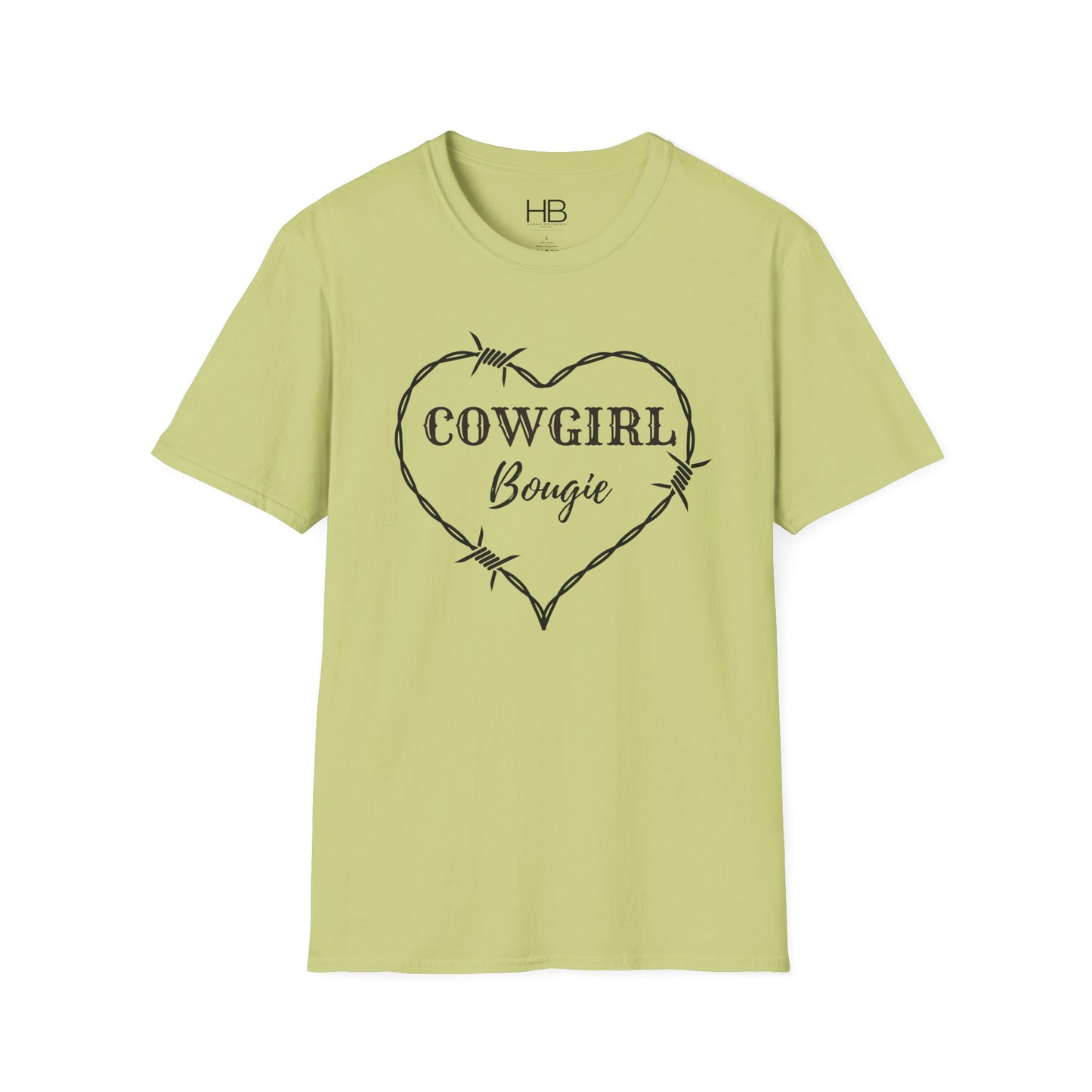 Cowgirl Bougie Barbed Heart Unisex Softstyle T-Shirt