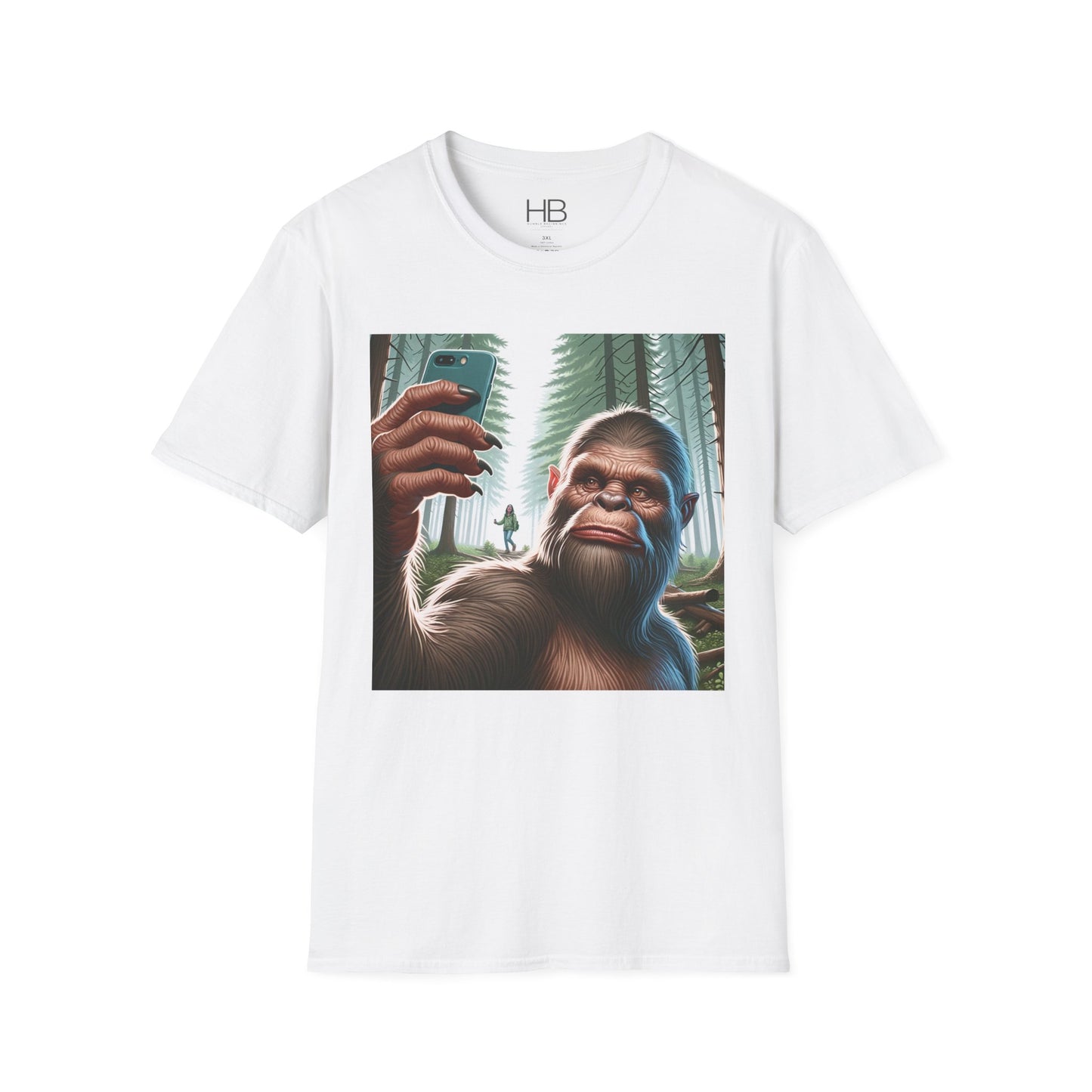 Sasquatch Selfies Unisex Softstyle T-Shirt