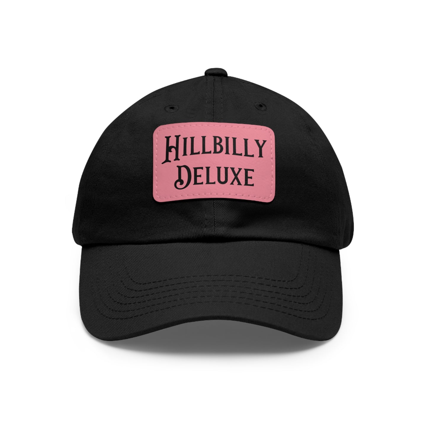 Hillbilly Deluxe Hat with Leather Patch (Rectangle)