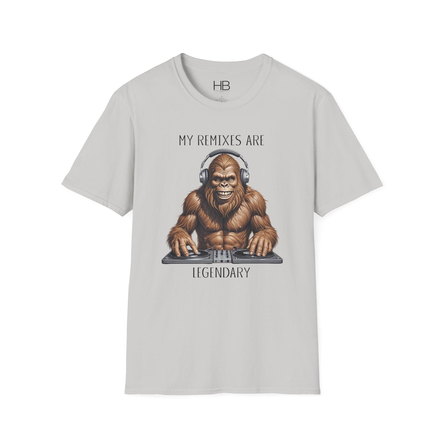 Sasquatch DJ Unisex Softstyle T-Shirt