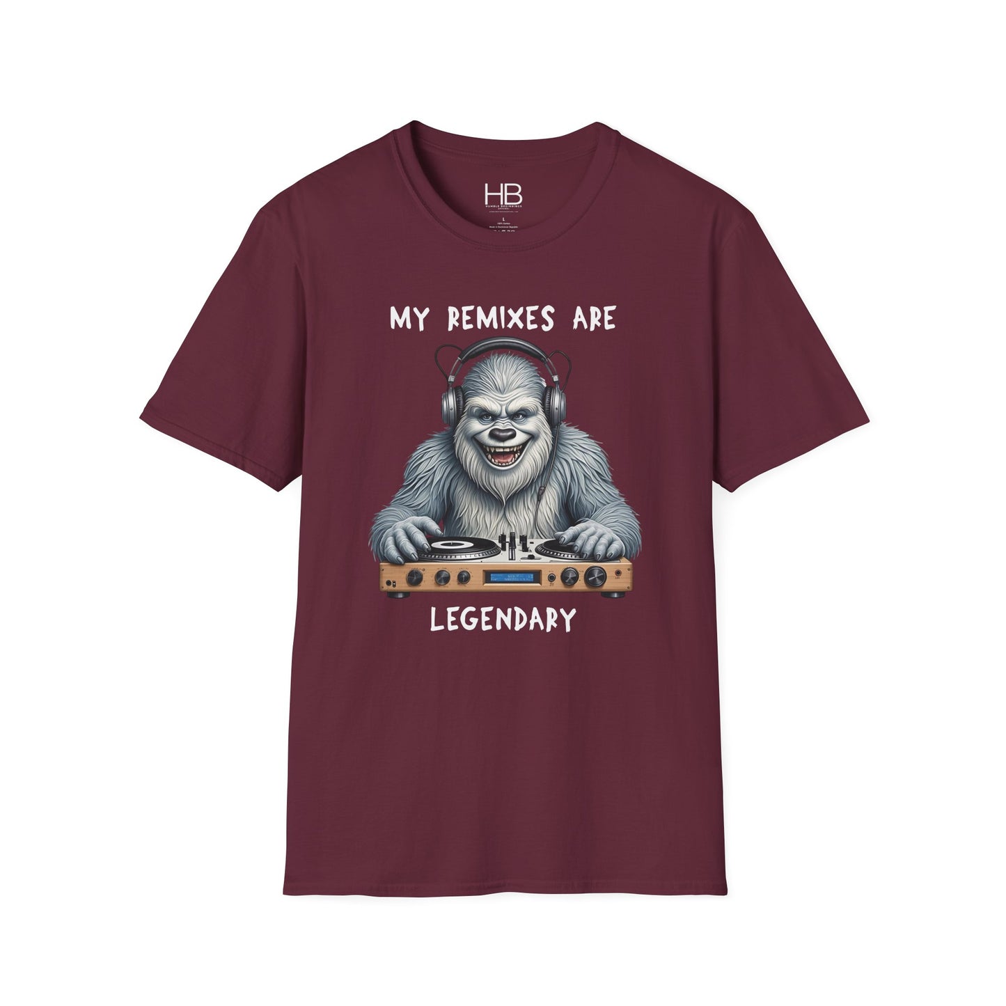 Abominable DJ Unisex Softstyle T-Shirt
