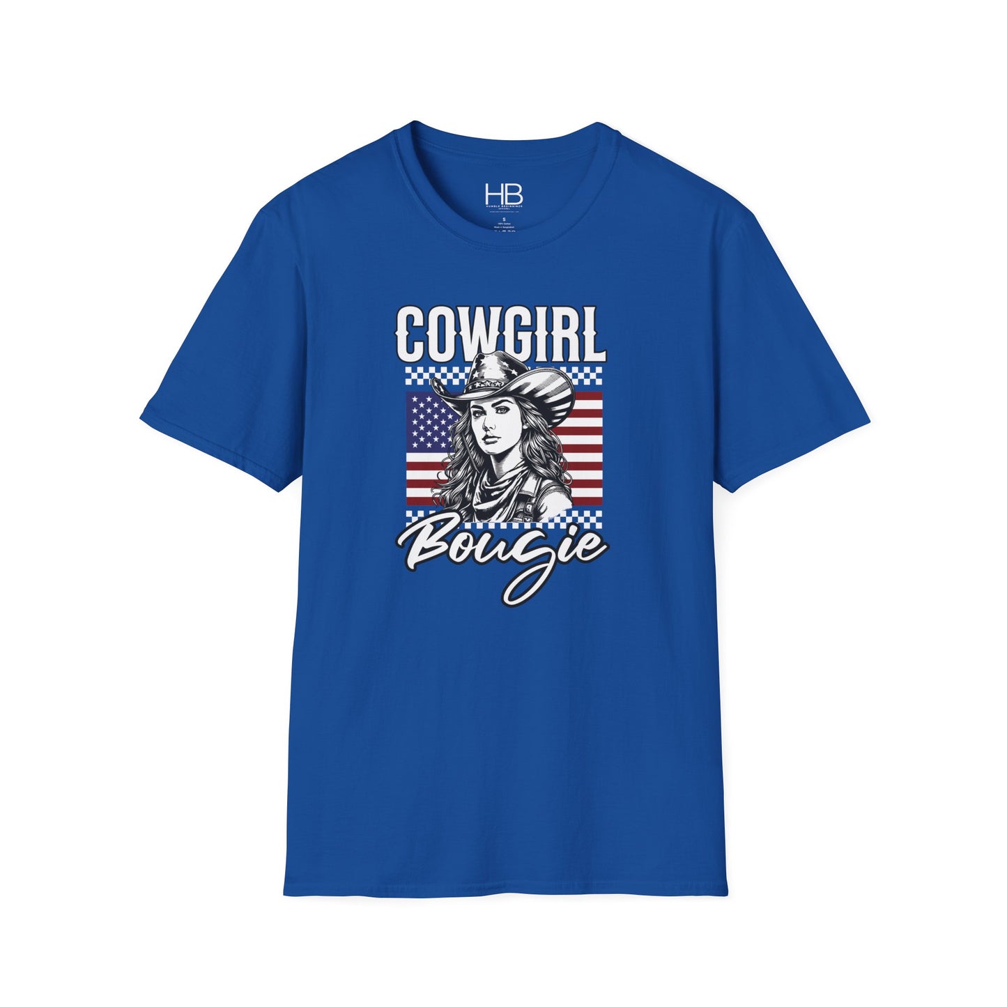 Cowgirl Bougie Flag T-Shirt