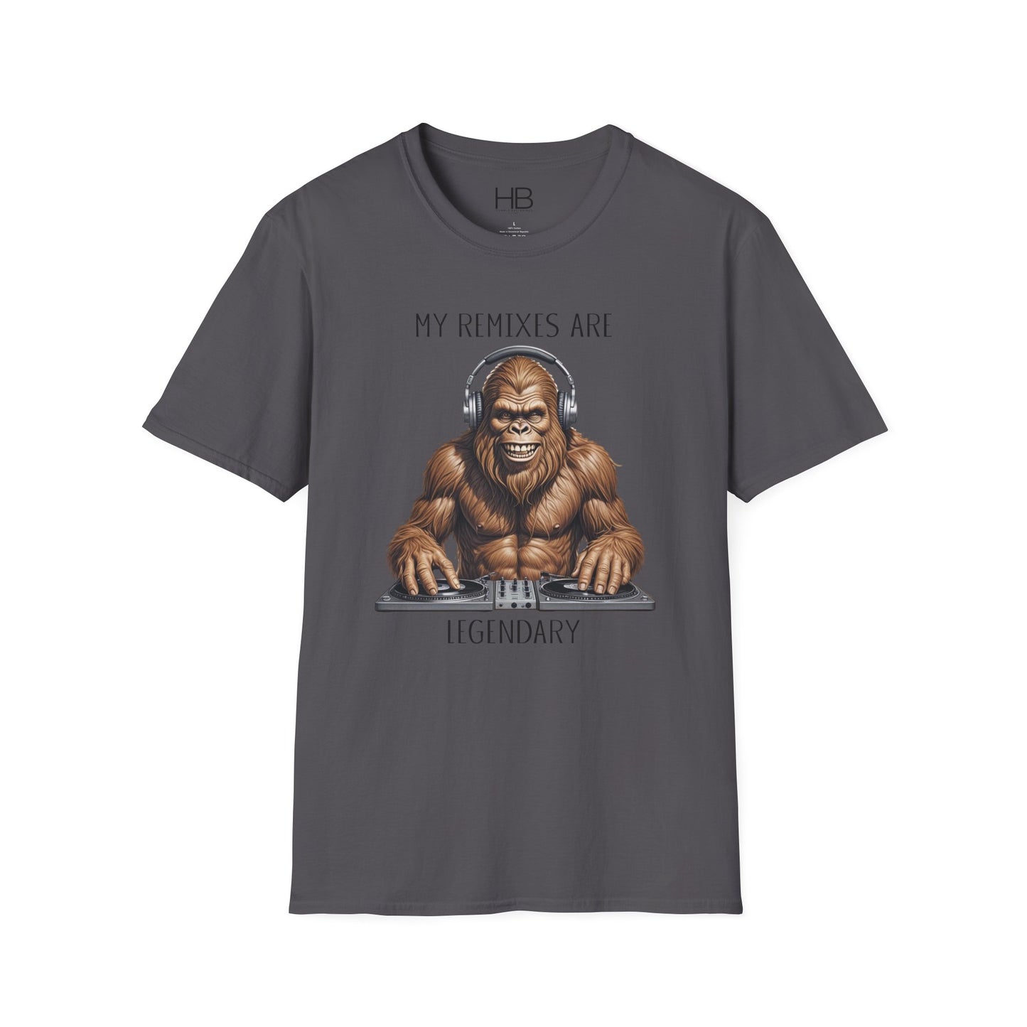 Sasquatch DJ Unisex Softstyle T-Shirt