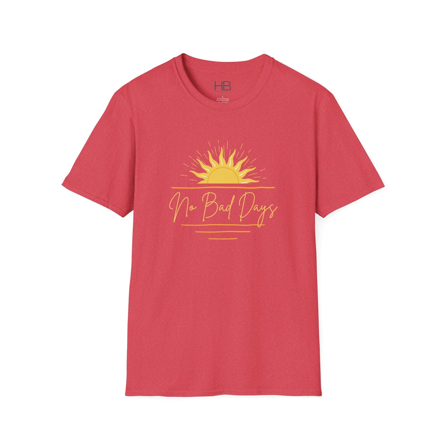 No Bad Days Unisex Softstyle T-Shirt