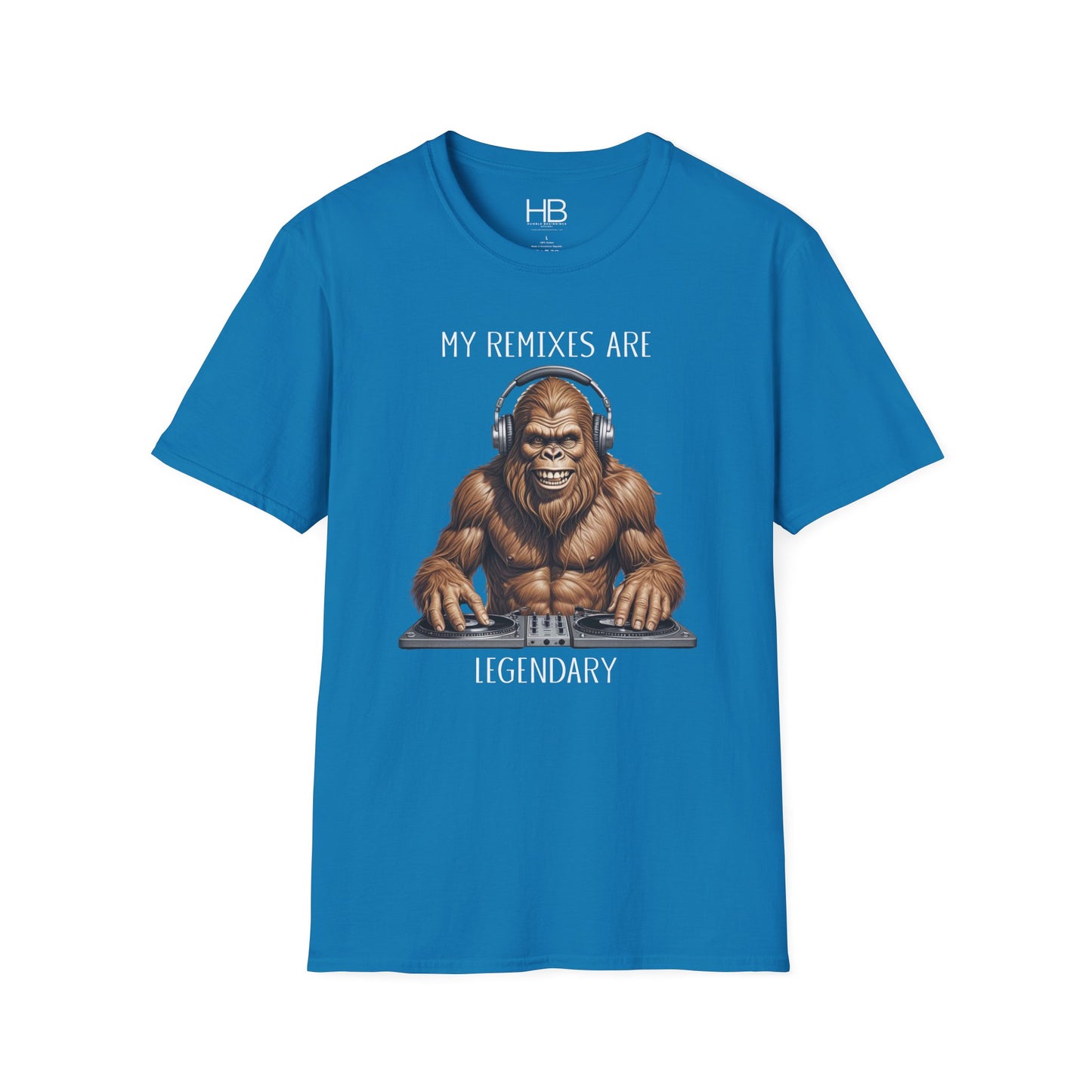 Sasquatch DJ Unisex Softstyle T-Shirt