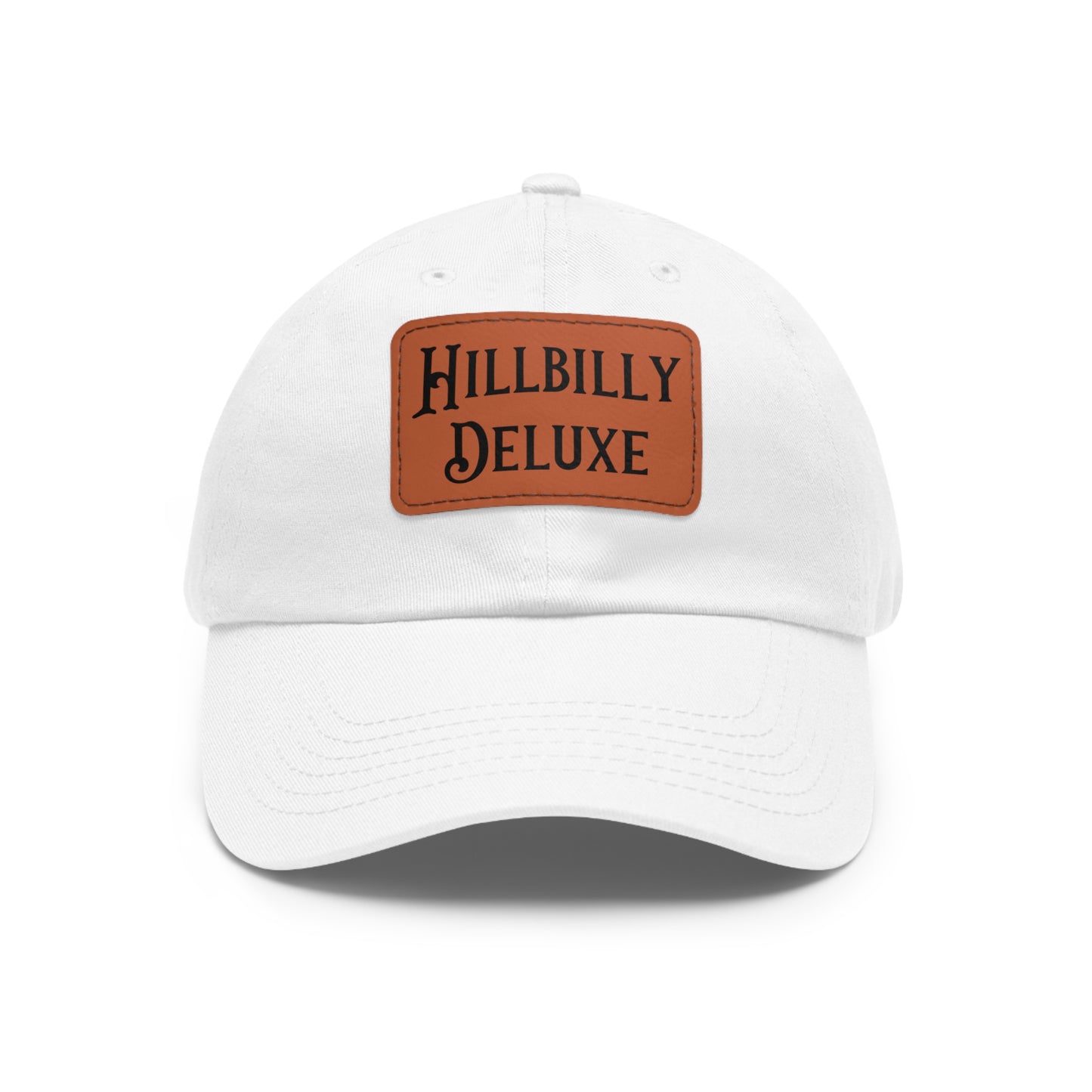 Hillbilly Deluxe Hat with Leather Patch (Rectangle)