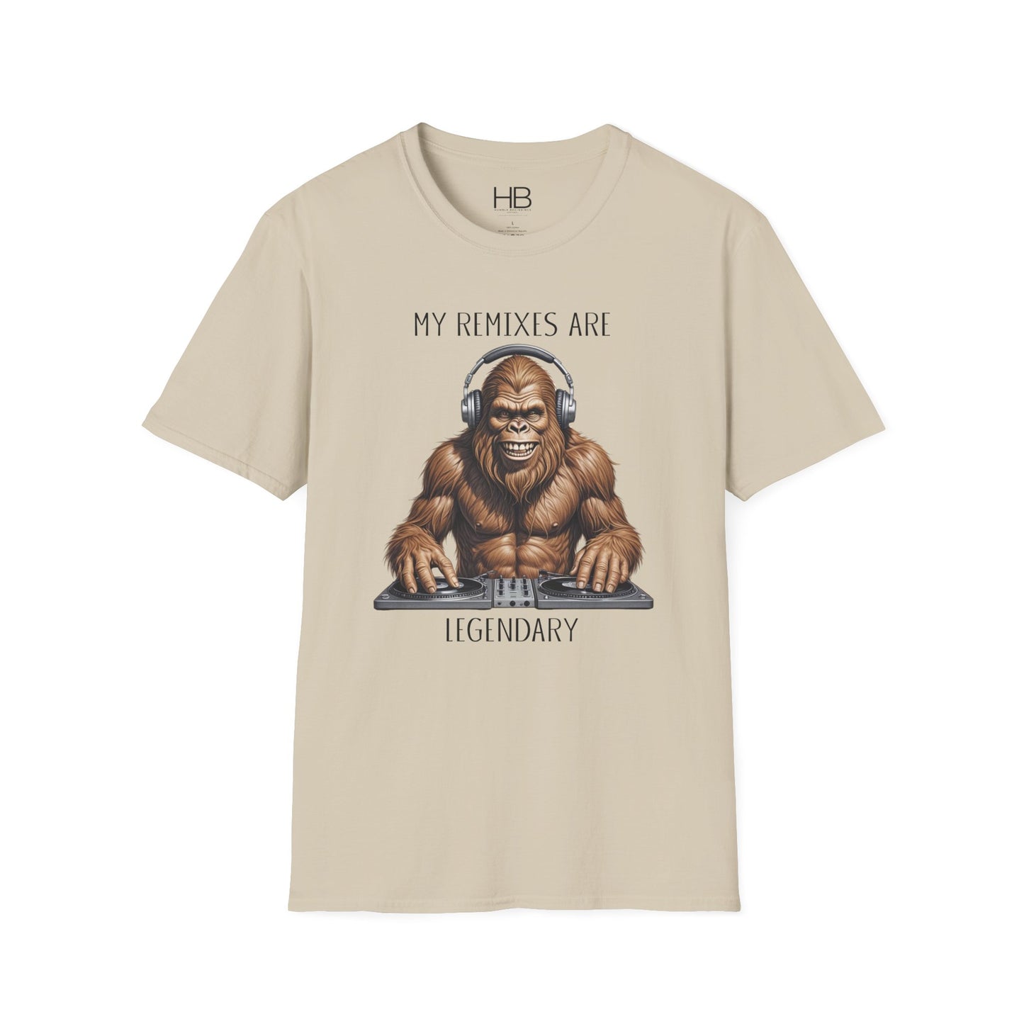 Sasquatch DJ Unisex Softstyle T-Shirt