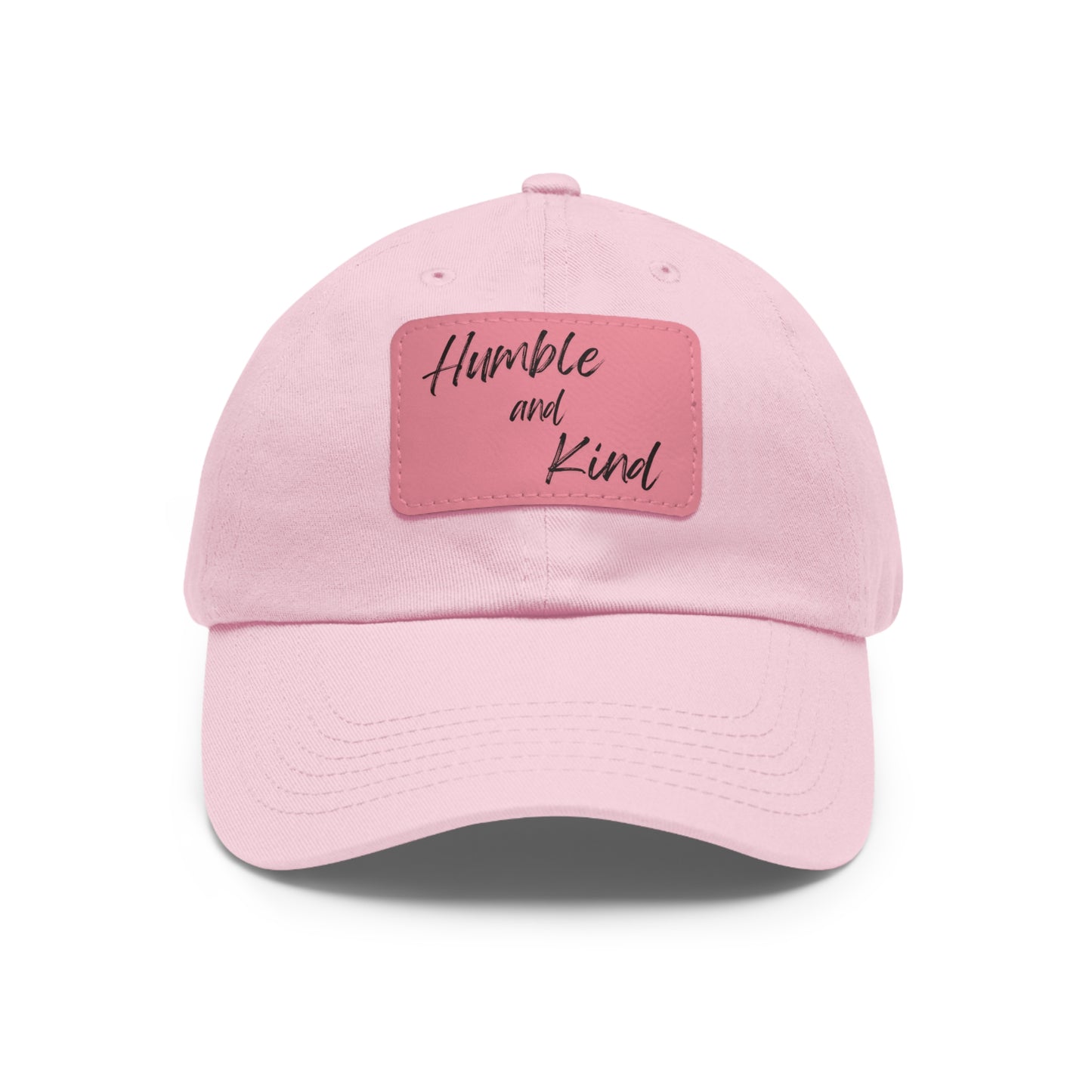 Humble and Kind Hat with Leather Patch (Rectangle)