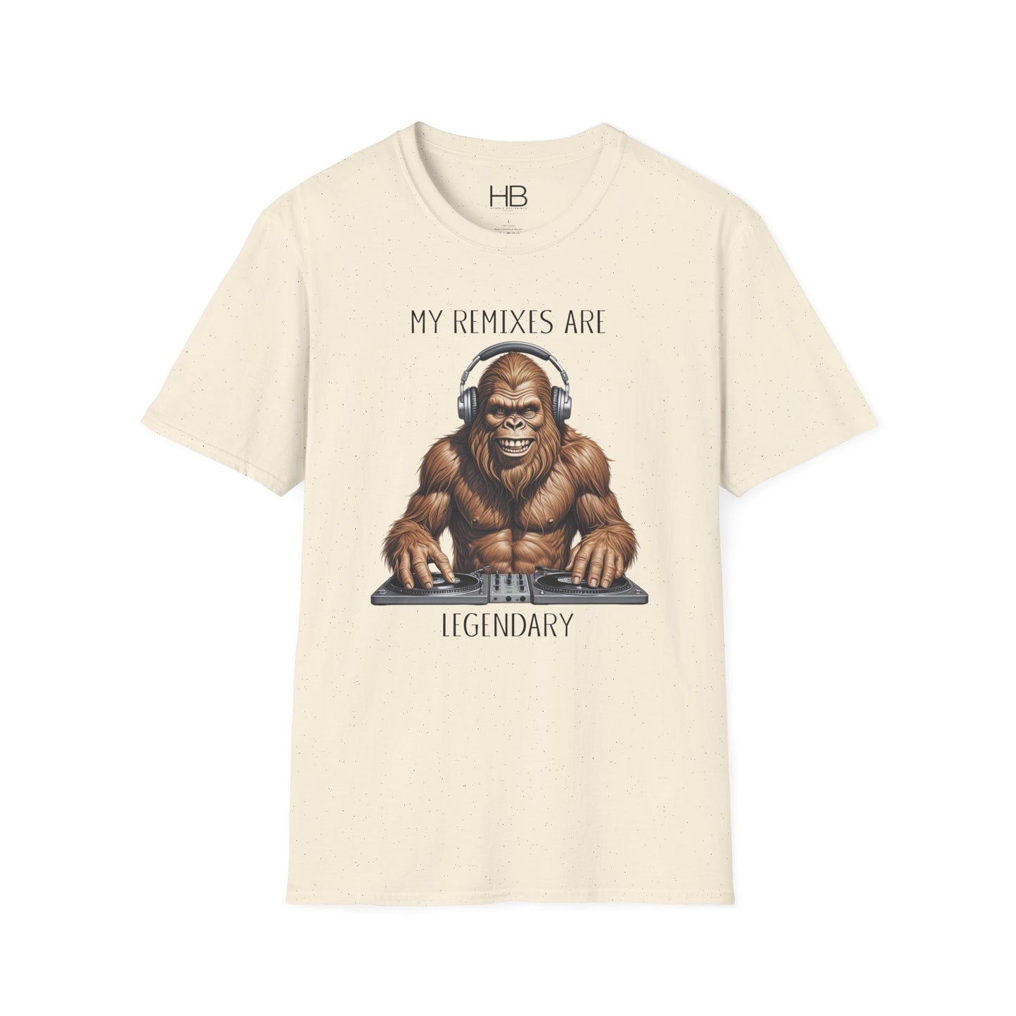 Sasquatch DJ Unisex Softstyle T-Shirt
