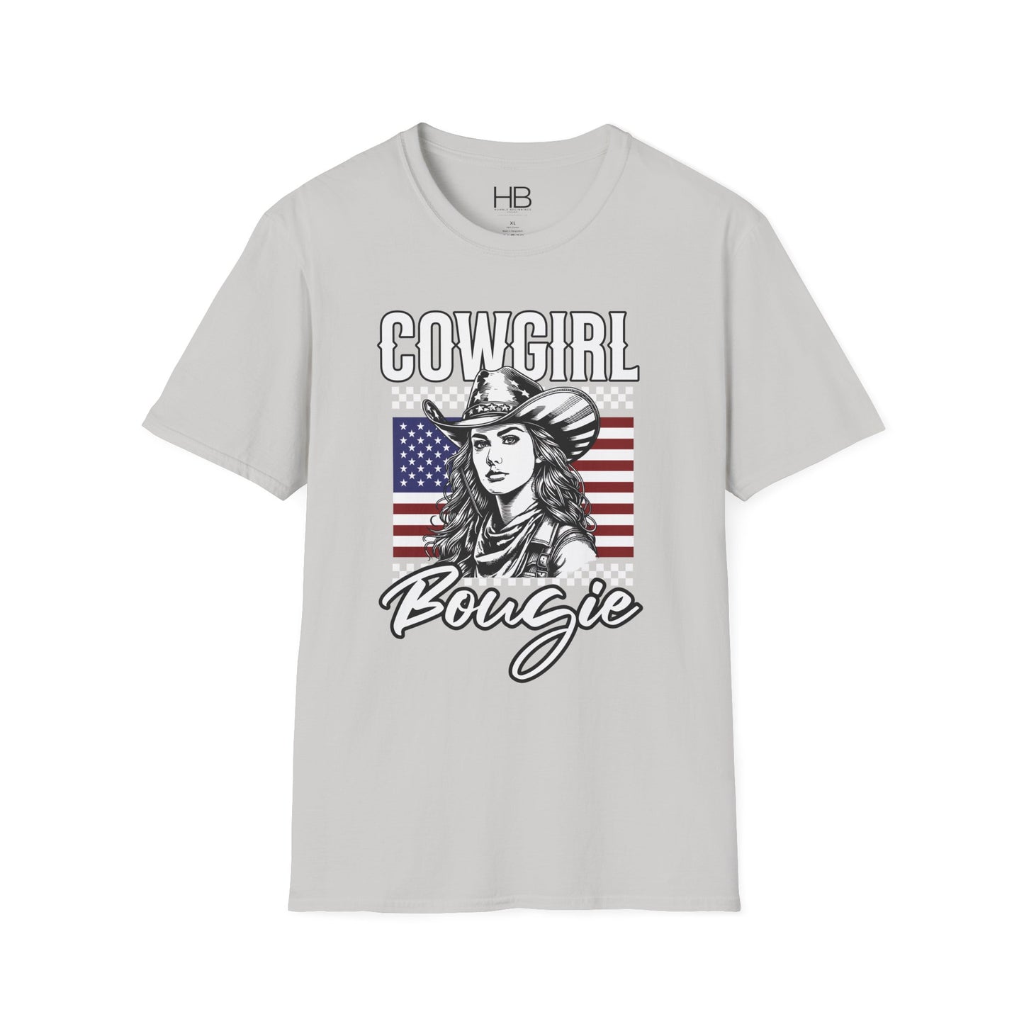 Cowgirl Bougie Flag T-Shirt