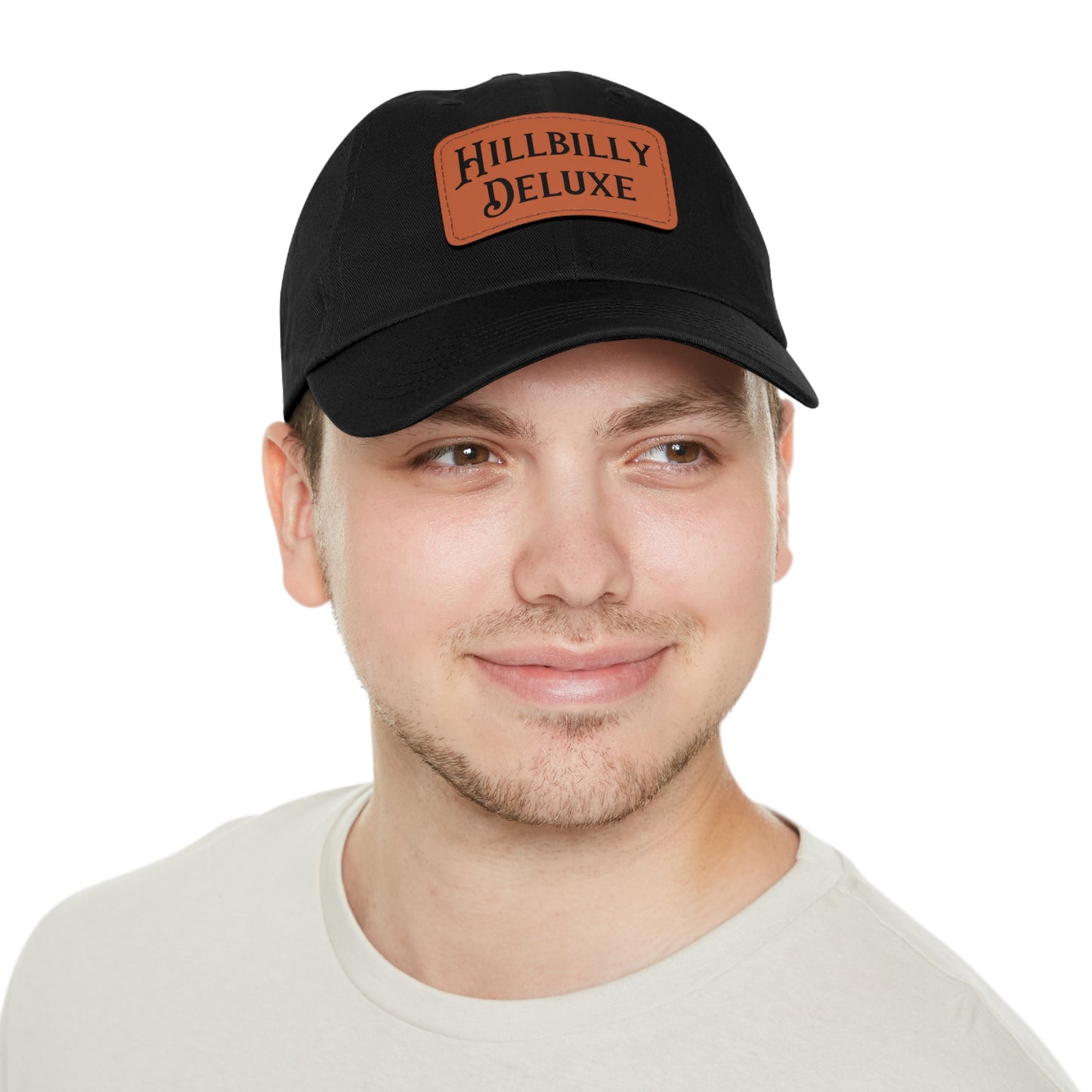 Hillbilly Deluxe Hat with Leather Patch (Rectangle)