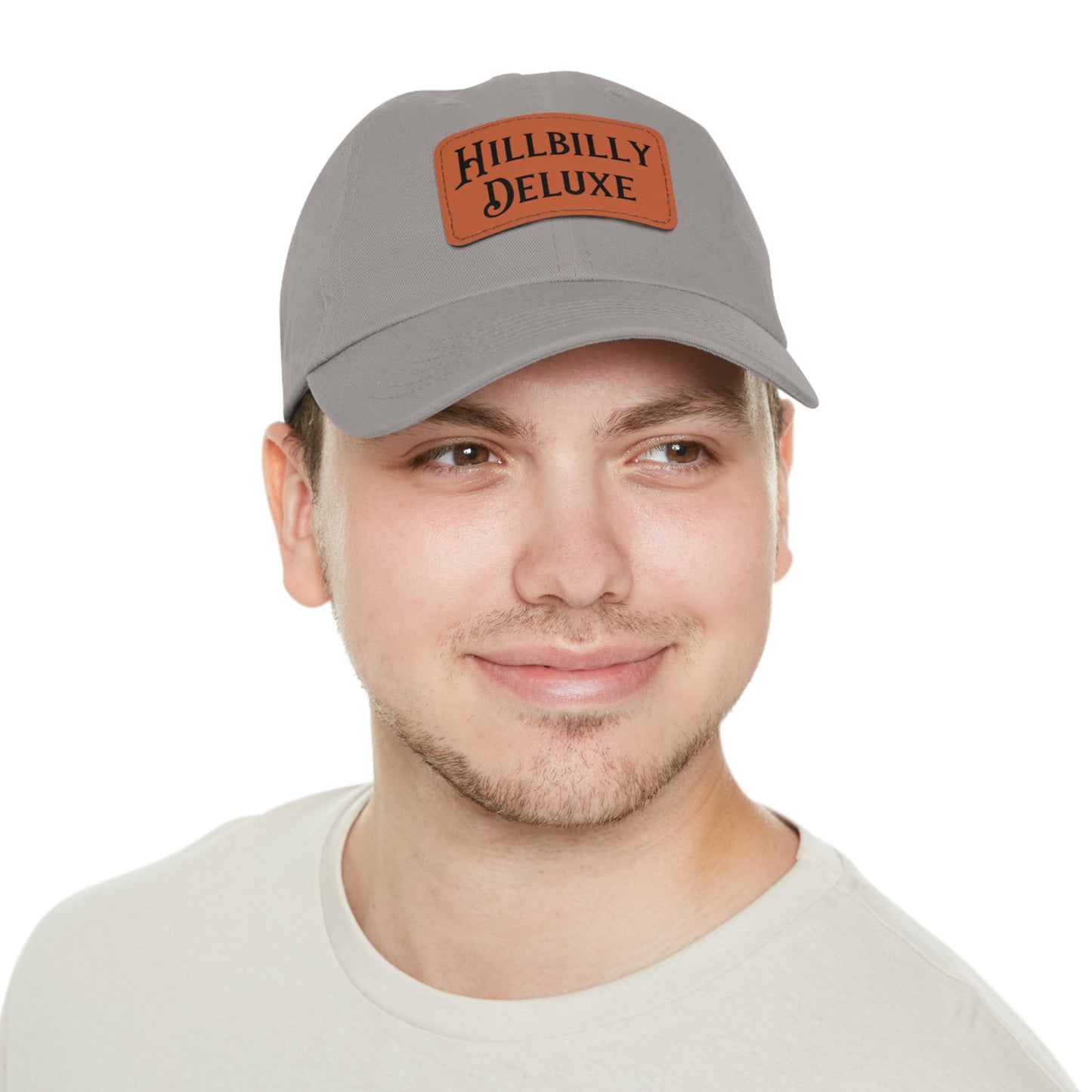 Hillbilly Deluxe Hat with Leather Patch (Rectangle)