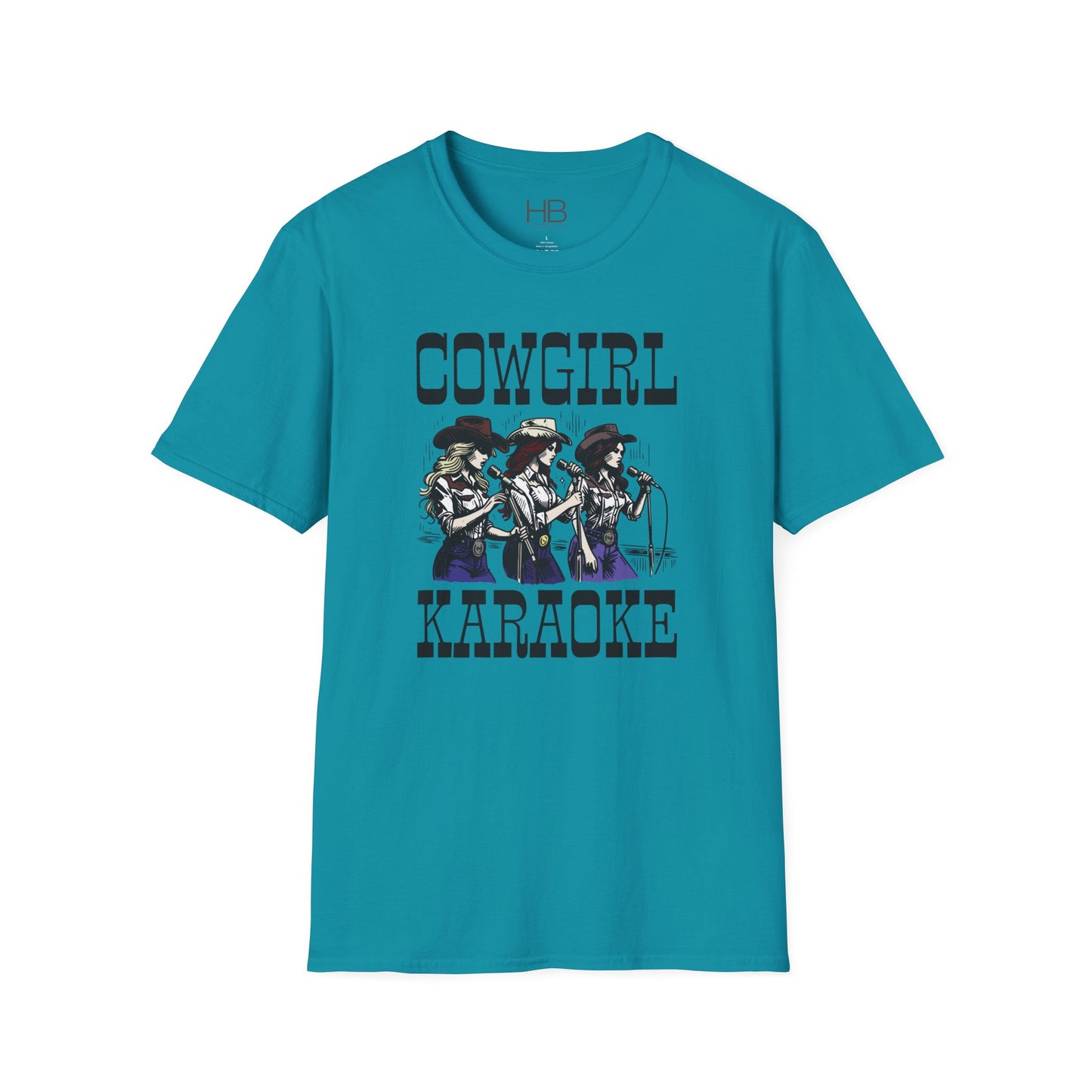 Cowgirl Karaoke Unisex Softstyle T-Shirt