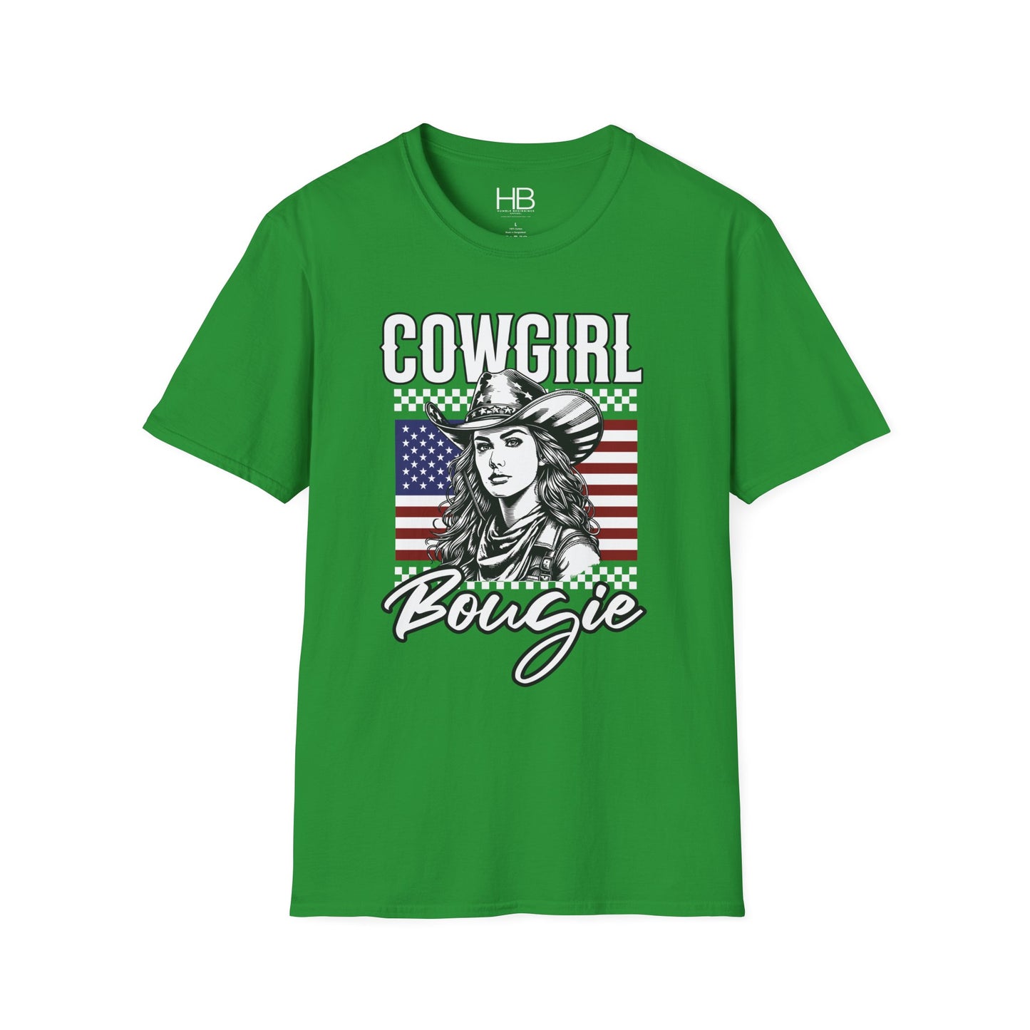 Cowgirl Bougie Flag T-Shirt
