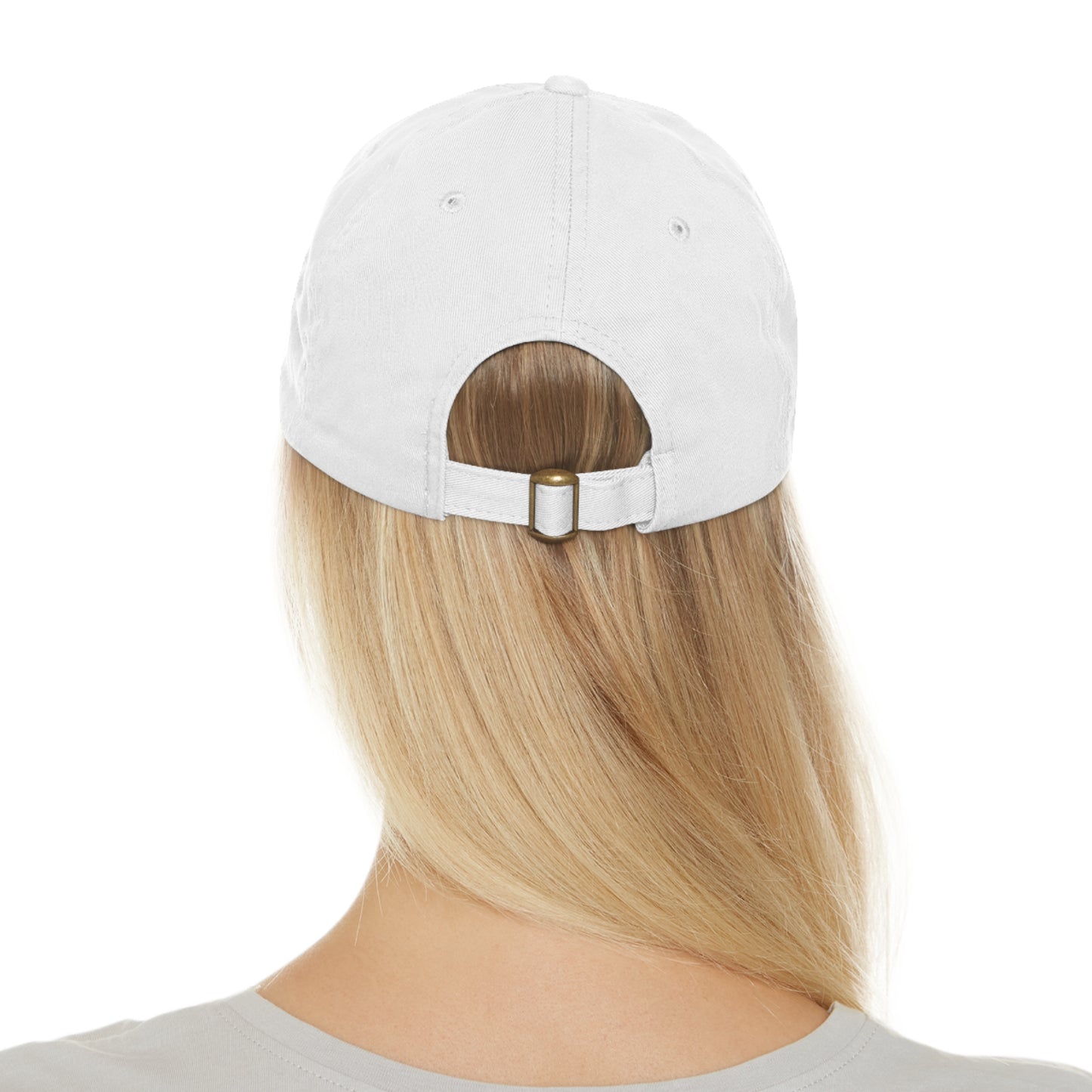 Cowgirl Bougie Lasso Logo Hat with Leather Patch (Rectangle)