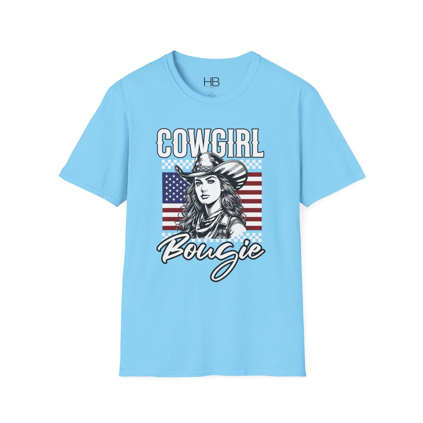 Cowgirl Bougie Flag T-Shirt