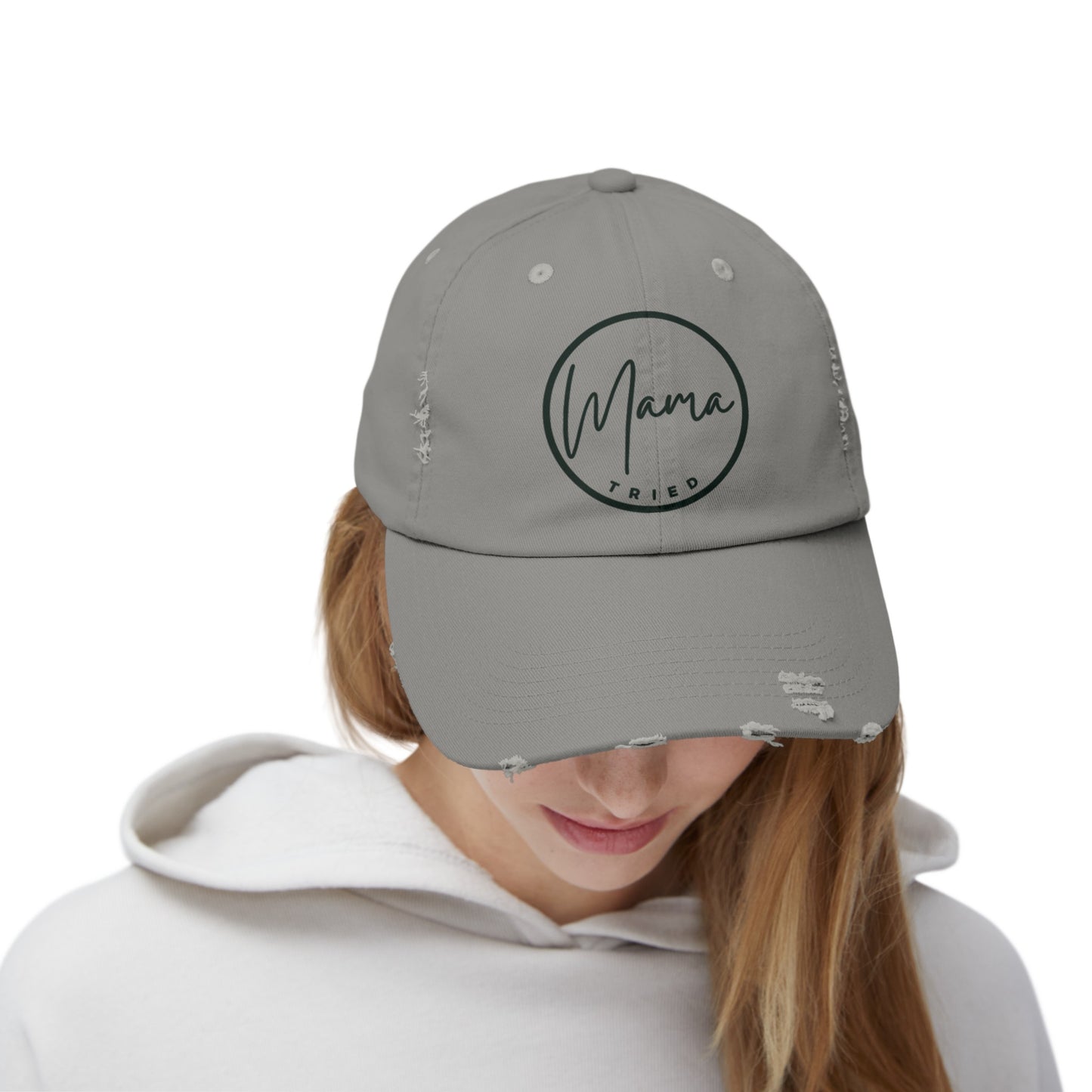 Mama Tried Distressed Cap