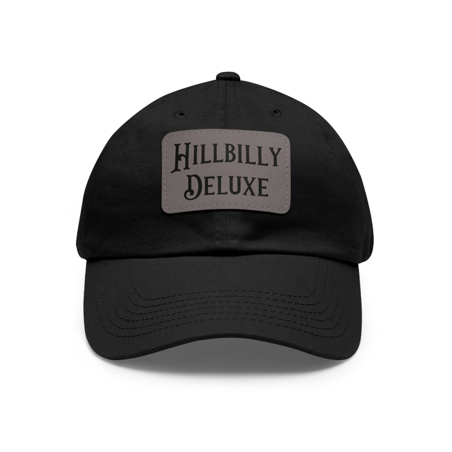 Hillbilly Deluxe Hat with Leather Patch (Rectangle)