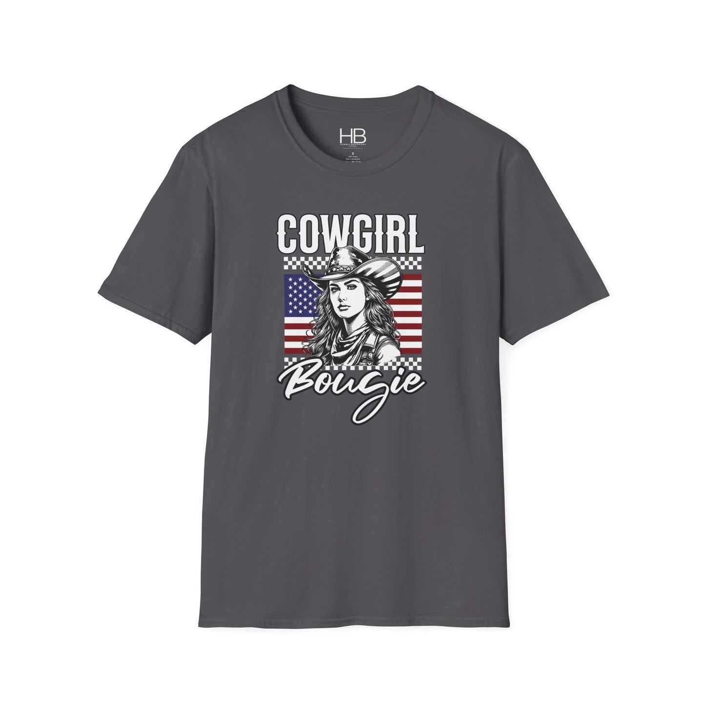 Cowgirl Bougie Flag T-Shirt