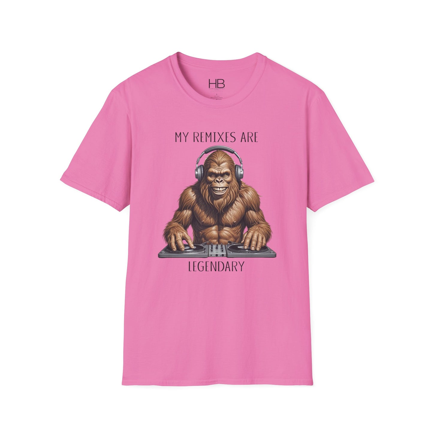 Sasquatch DJ Unisex Softstyle T-Shirt