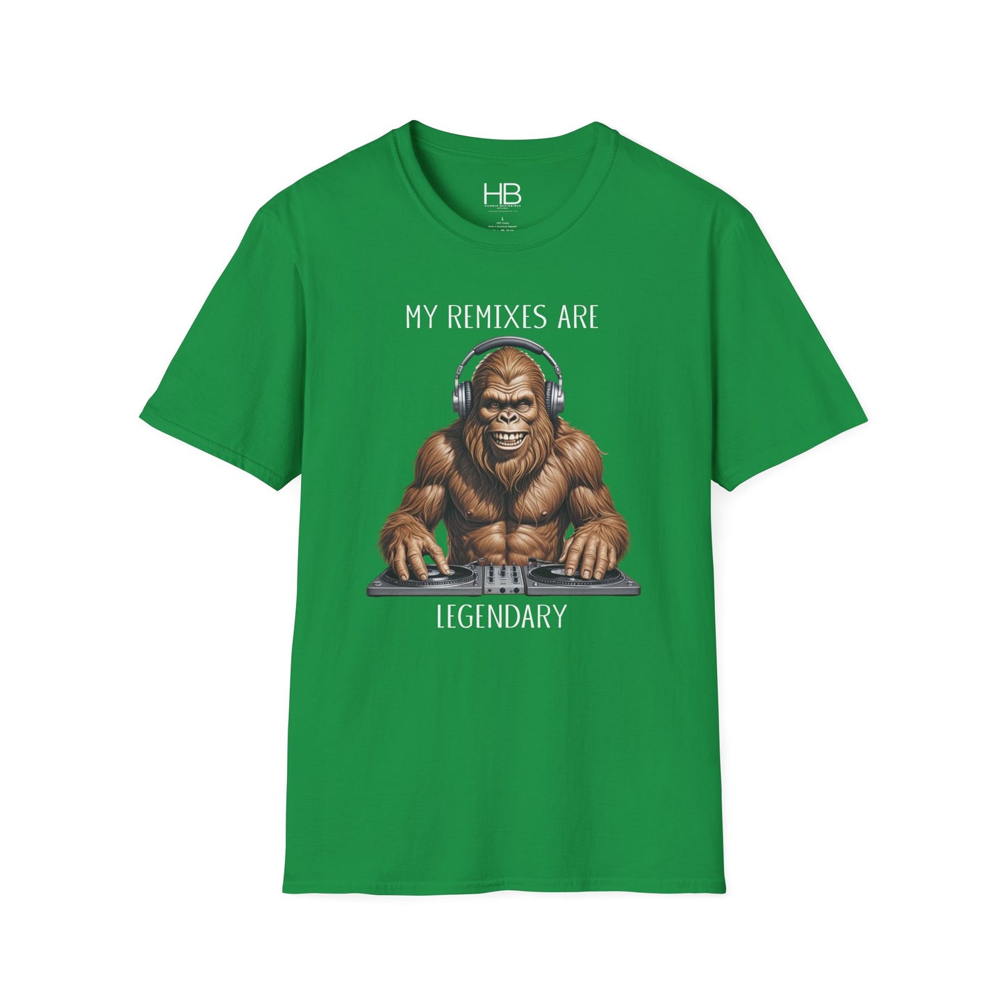 Sasquatch DJ Unisex Softstyle T-Shirt