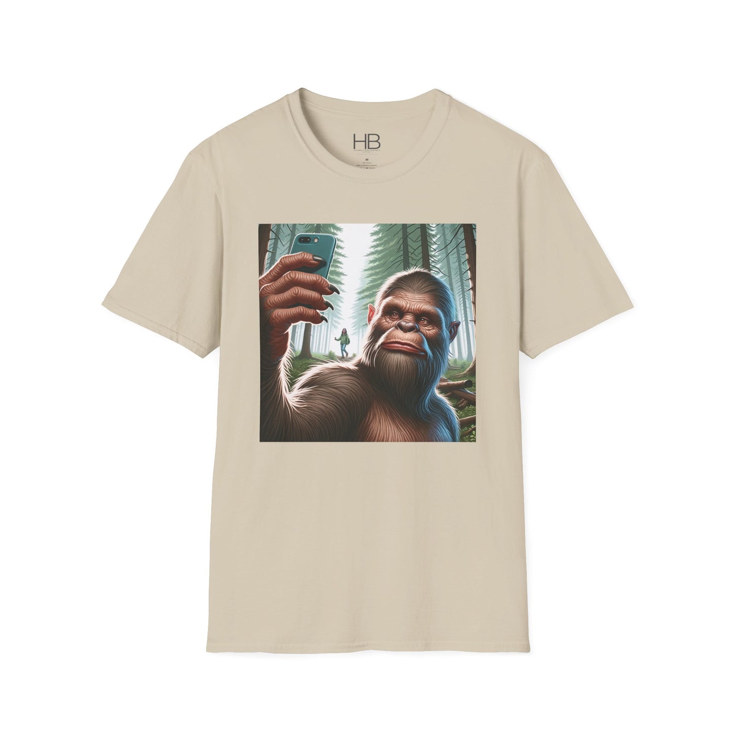 Sasquatch Selfies Unisex Softstyle T-Shirt
