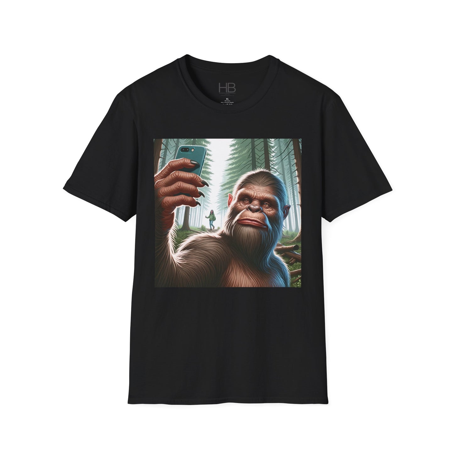 Sasquatch Selfies Unisex Softstyle T-Shirt