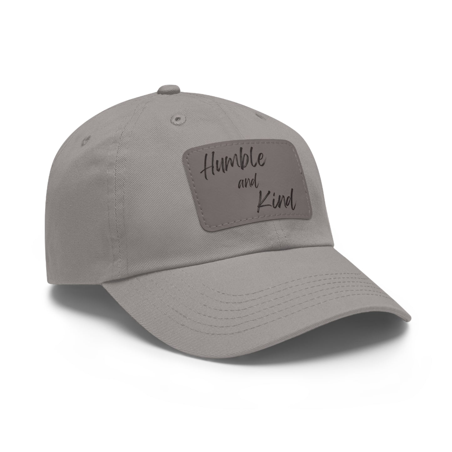 Humble and Kind Hat with Leather Patch (Rectangle)
