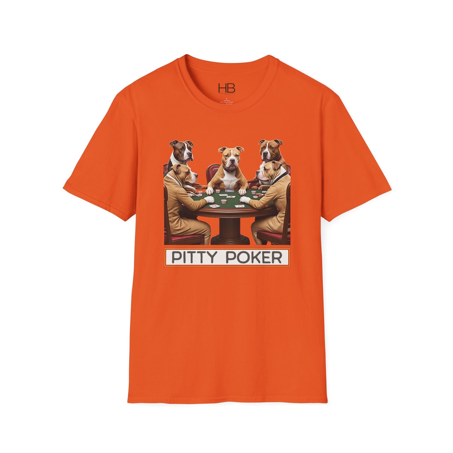 Pitty Poker Unisex Softstyle T-Shirt
