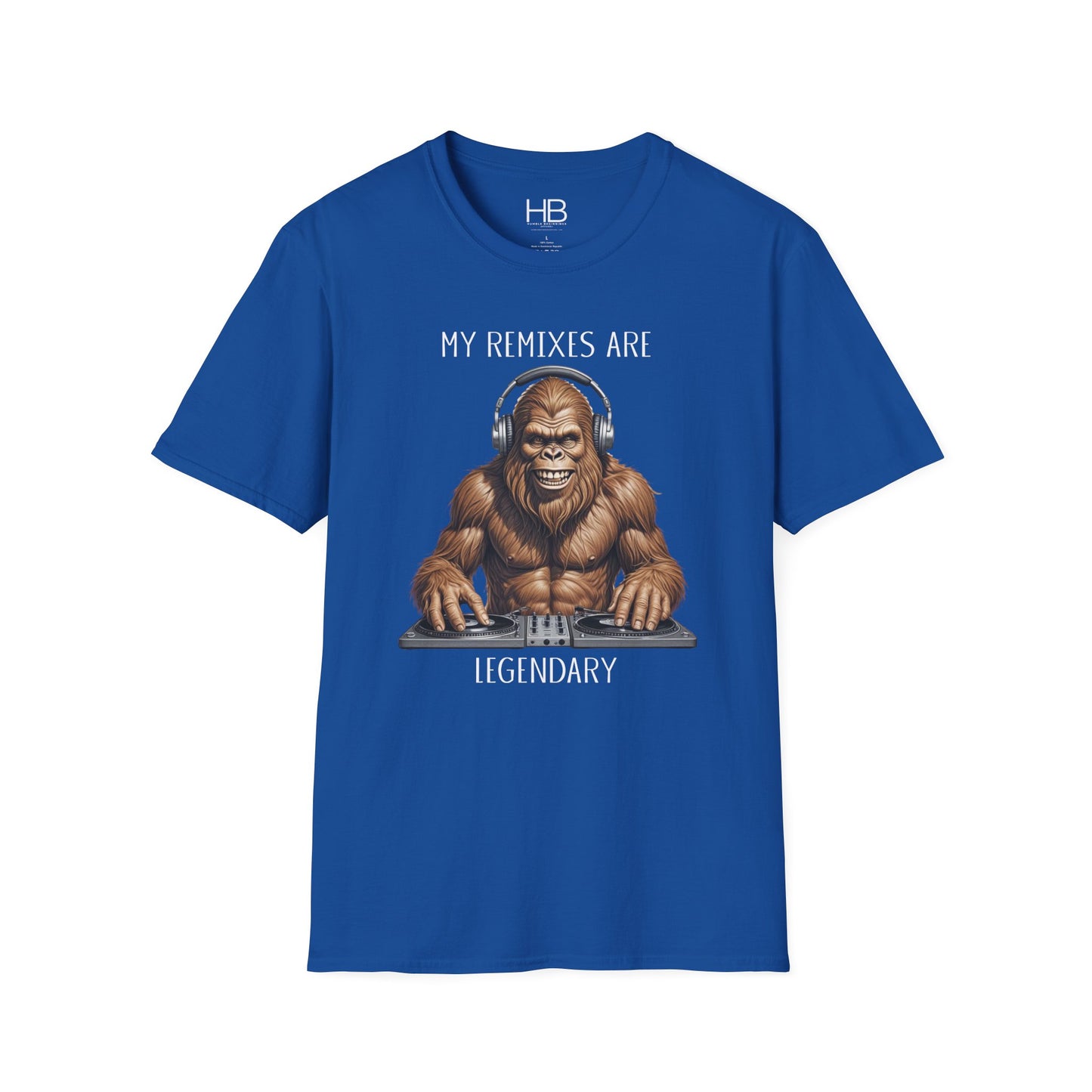 Sasquatch DJ Unisex Softstyle T-Shirt