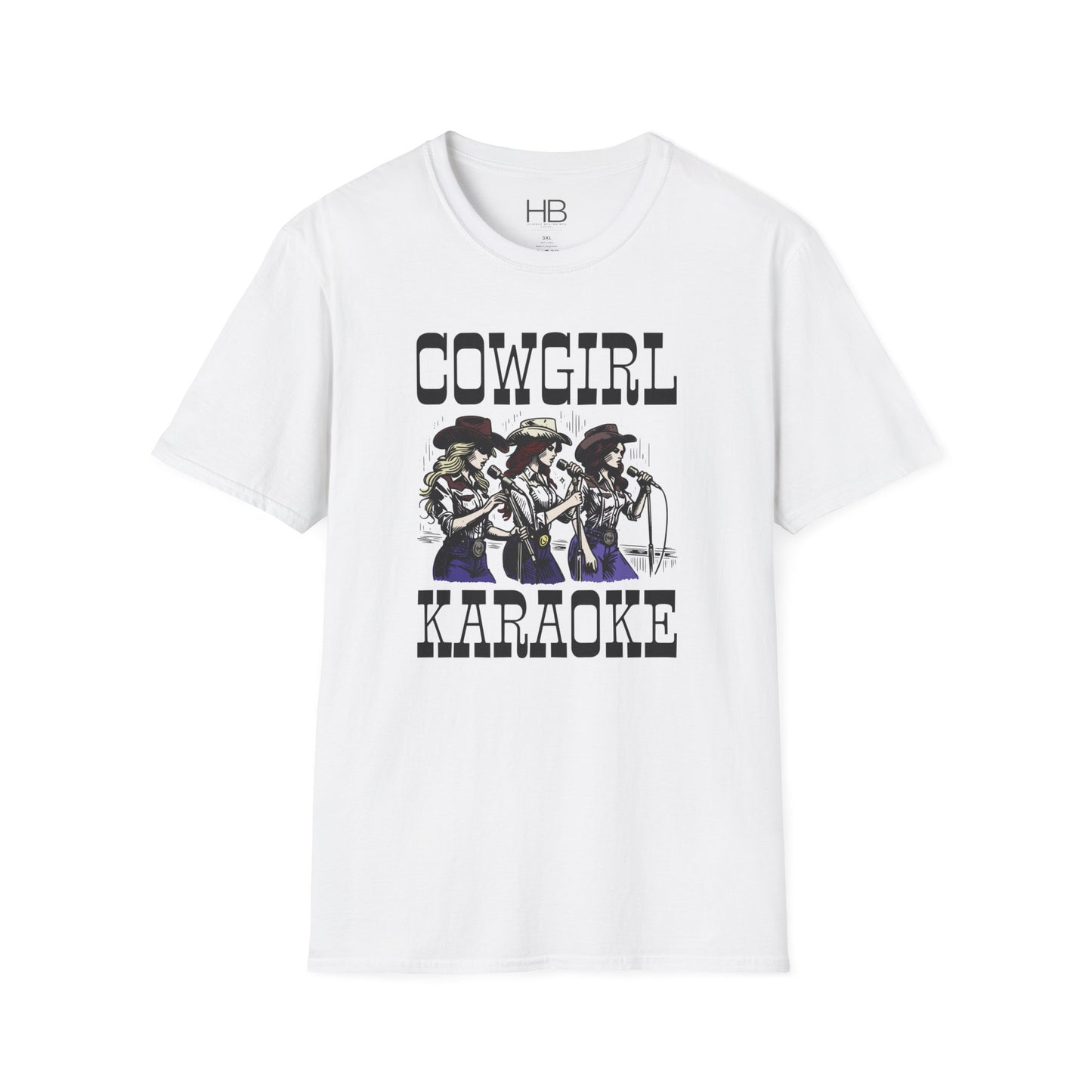 Cowgirl Karaoke Unisex Softstyle T-Shirt