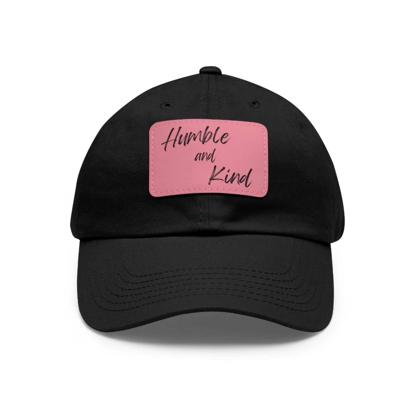 Humble and Kind Hat with Leather Patch (Rectangle)