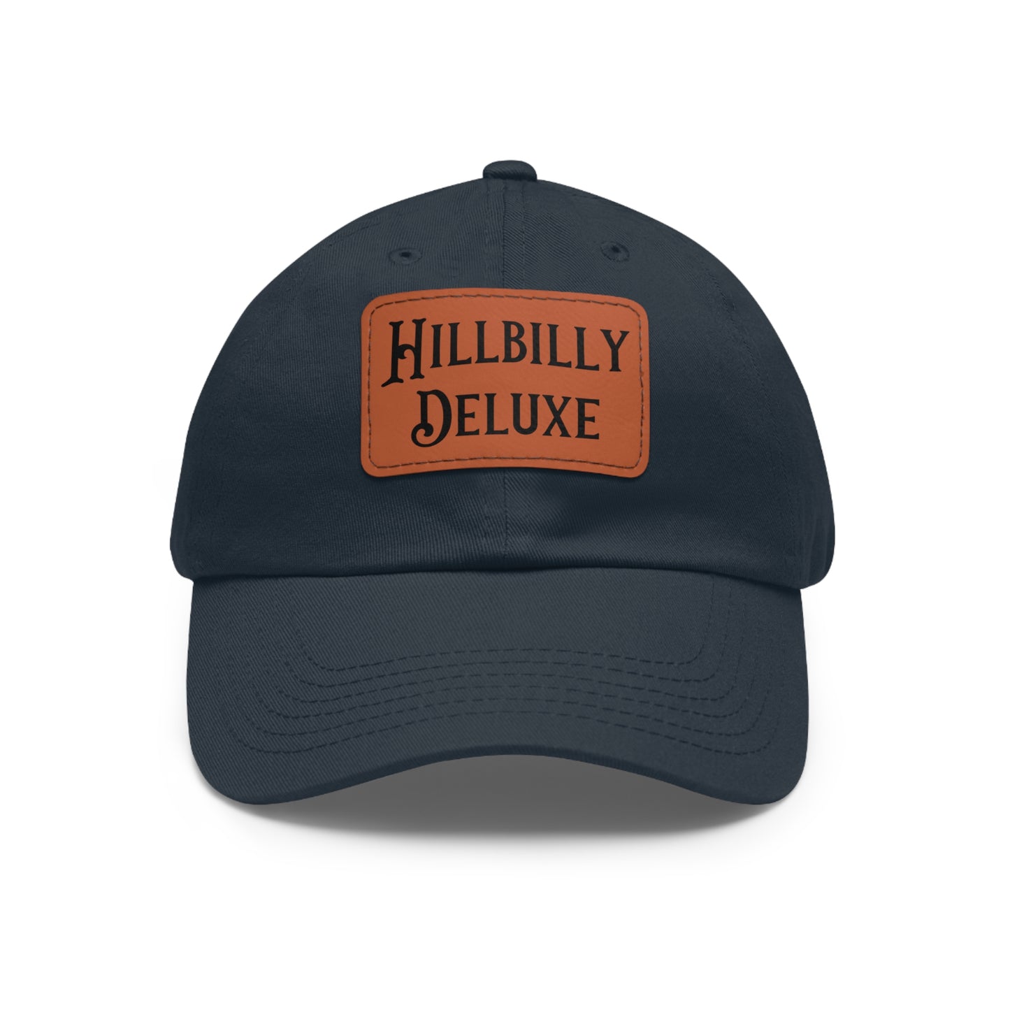Hillbilly Deluxe Hat with Leather Patch (Rectangle)