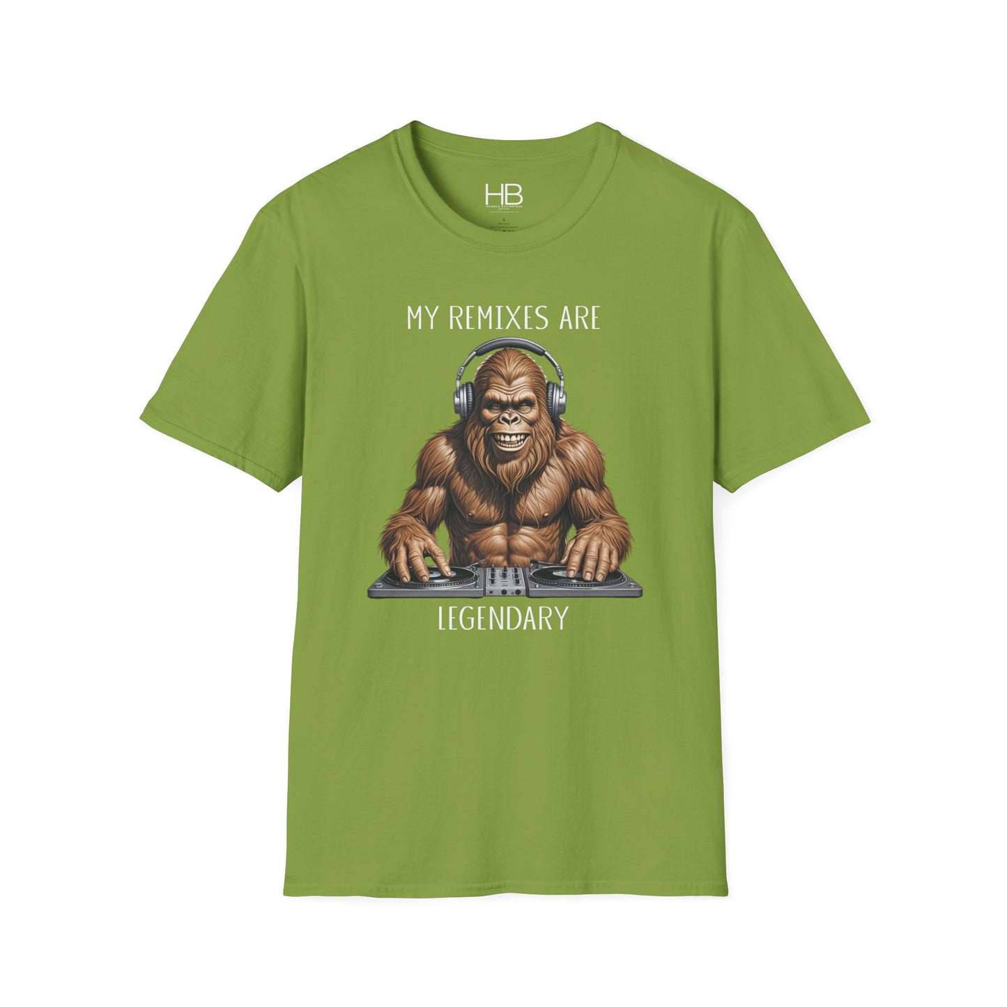Sasquatch DJ Unisex Softstyle T-Shirt