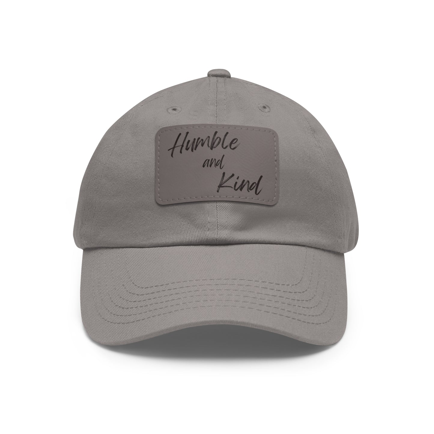 Humble and Kind Hat with Leather Patch (Rectangle)