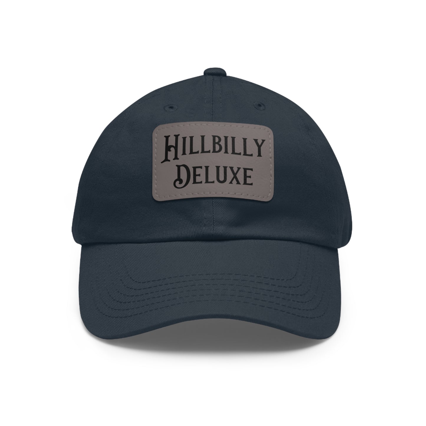 Hillbilly Deluxe Hat with Leather Patch (Rectangle)