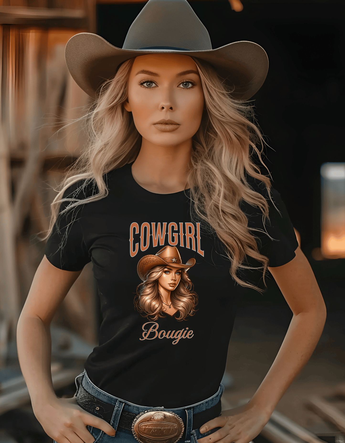 Cowgirl Bougie Unisex Softstyle T-Shirt