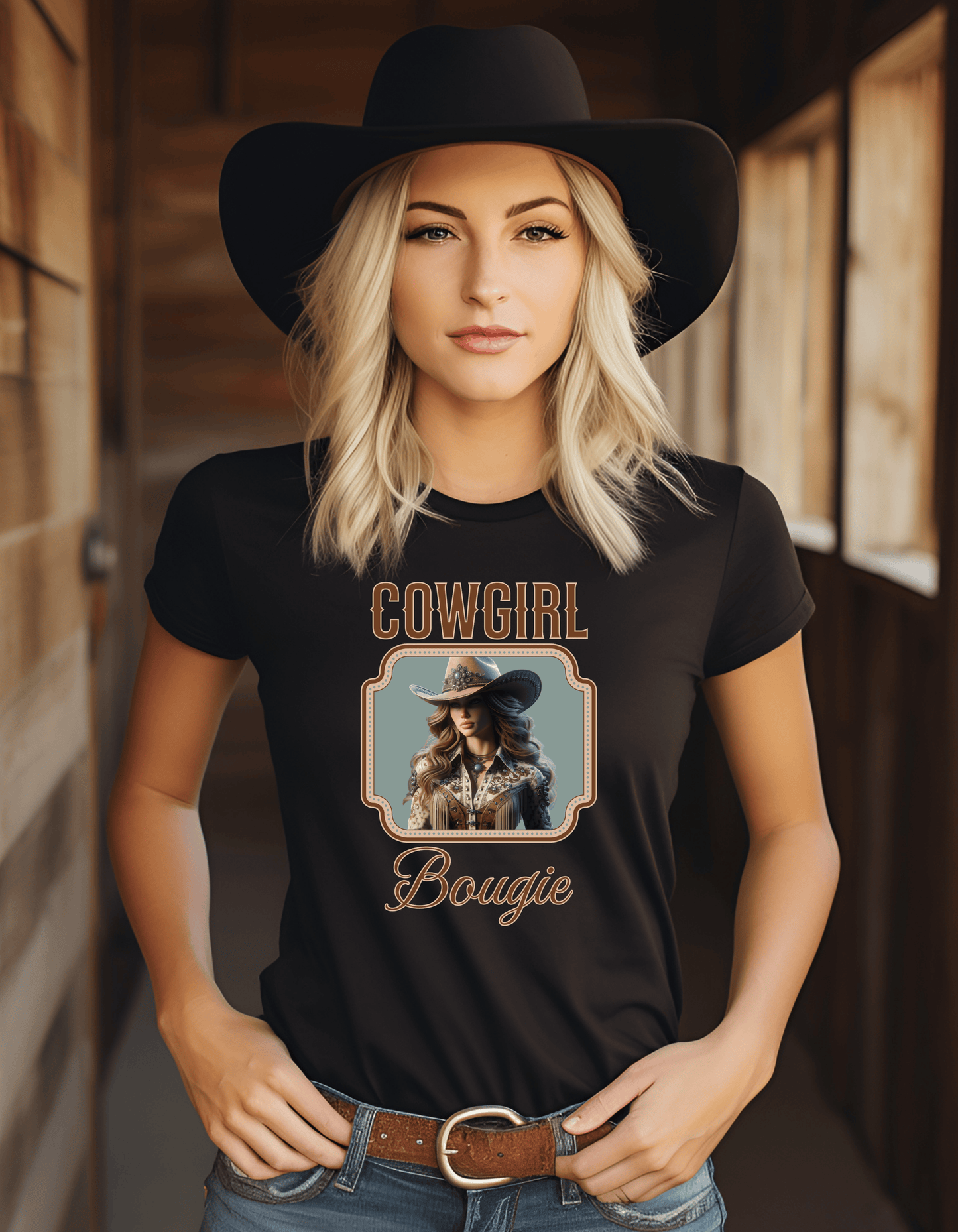 Cowgirl Bougie Unisex Softstyle T-Shirt