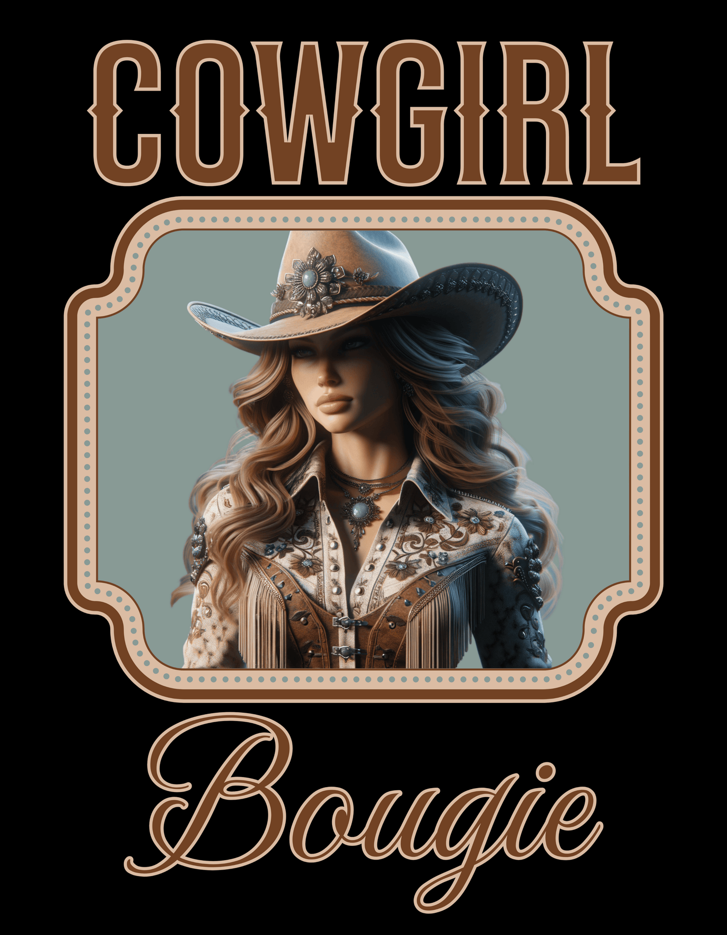 Cowgirl Bougie Unisex Softstyle T-Shirt